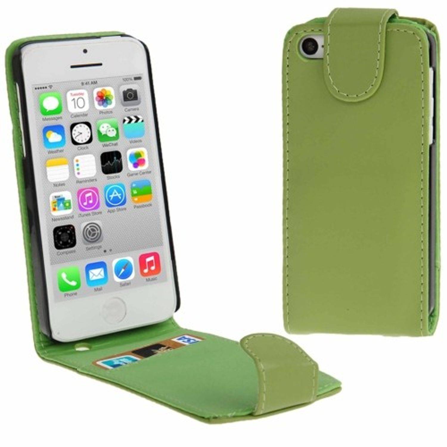 Apple iPhone 5c Handyhülle Backcover Grün
