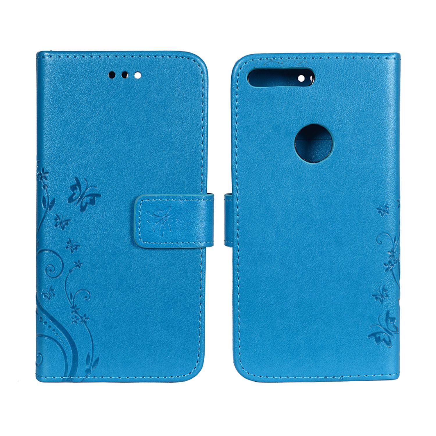 Google Pixel XL Handyhülle Bookcover Blau
