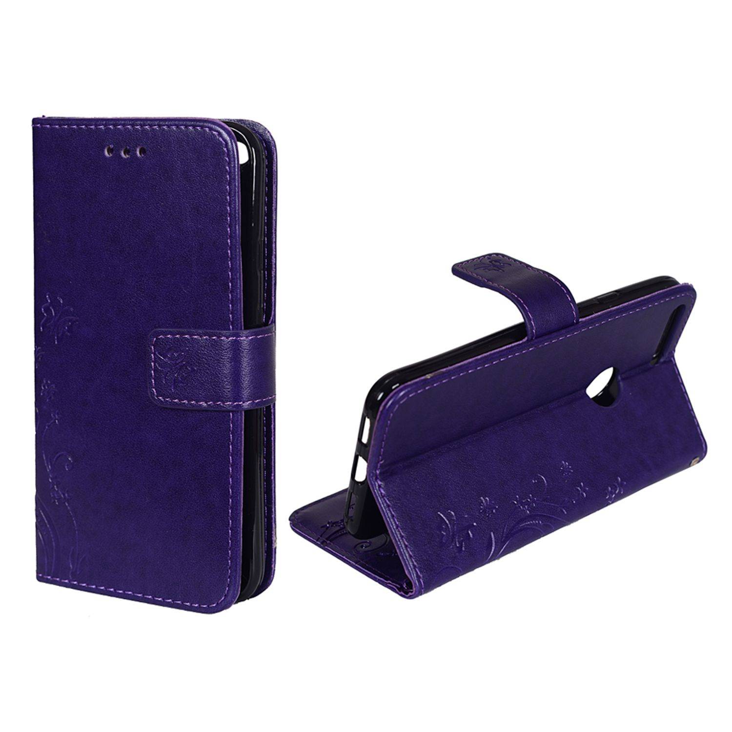 Google Pixel XL Handyhülle Bookcover Violett