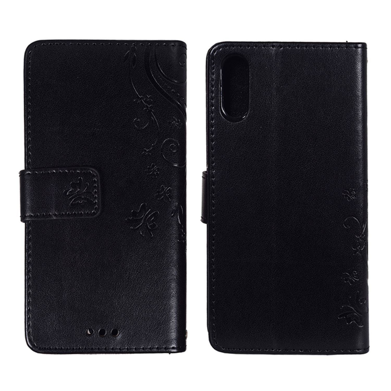 Sony Xperia XZ Handyhülle Bookcover Schwarz