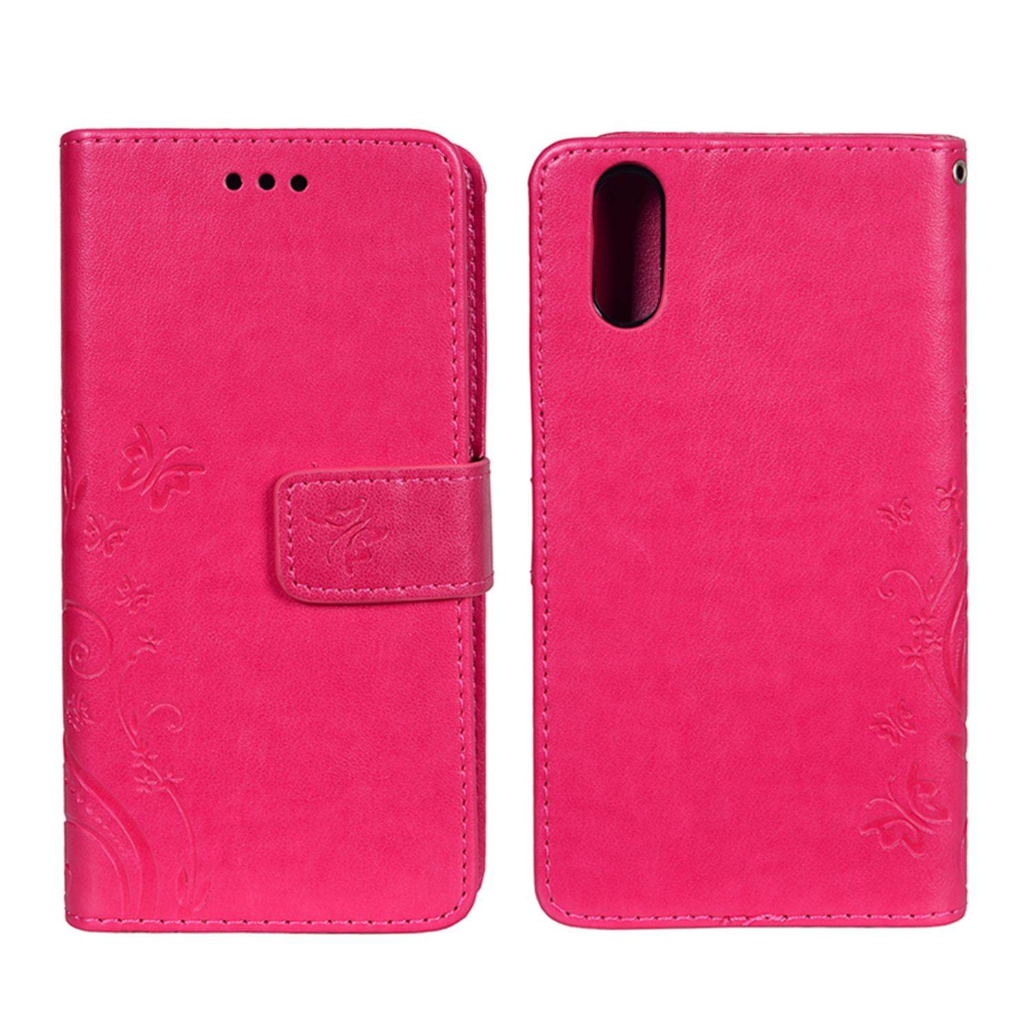 Sony Xperia XZ Handyhülle Bookcover Rosa