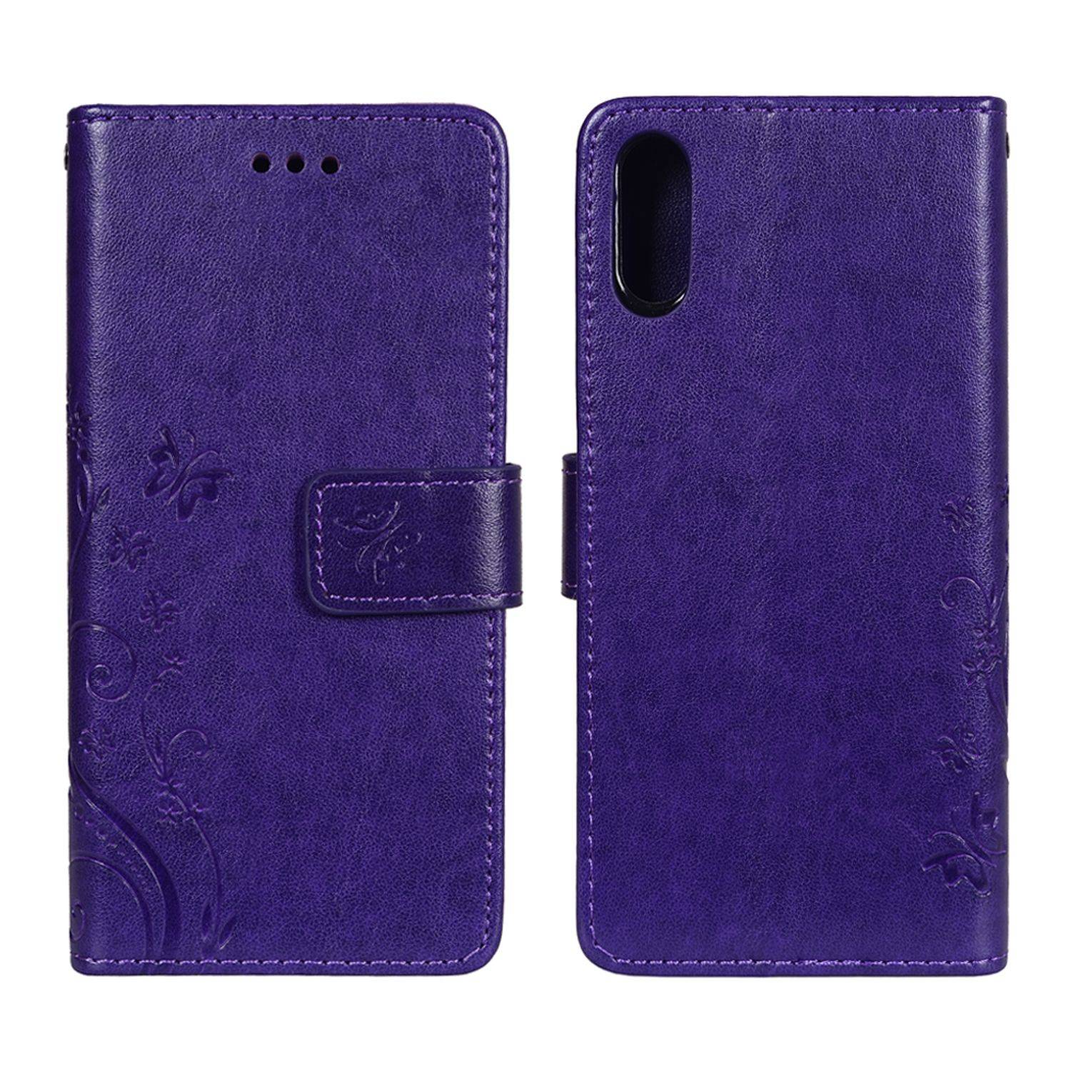 Sony Xperia XZ Handyhülle Bookcover Violett
