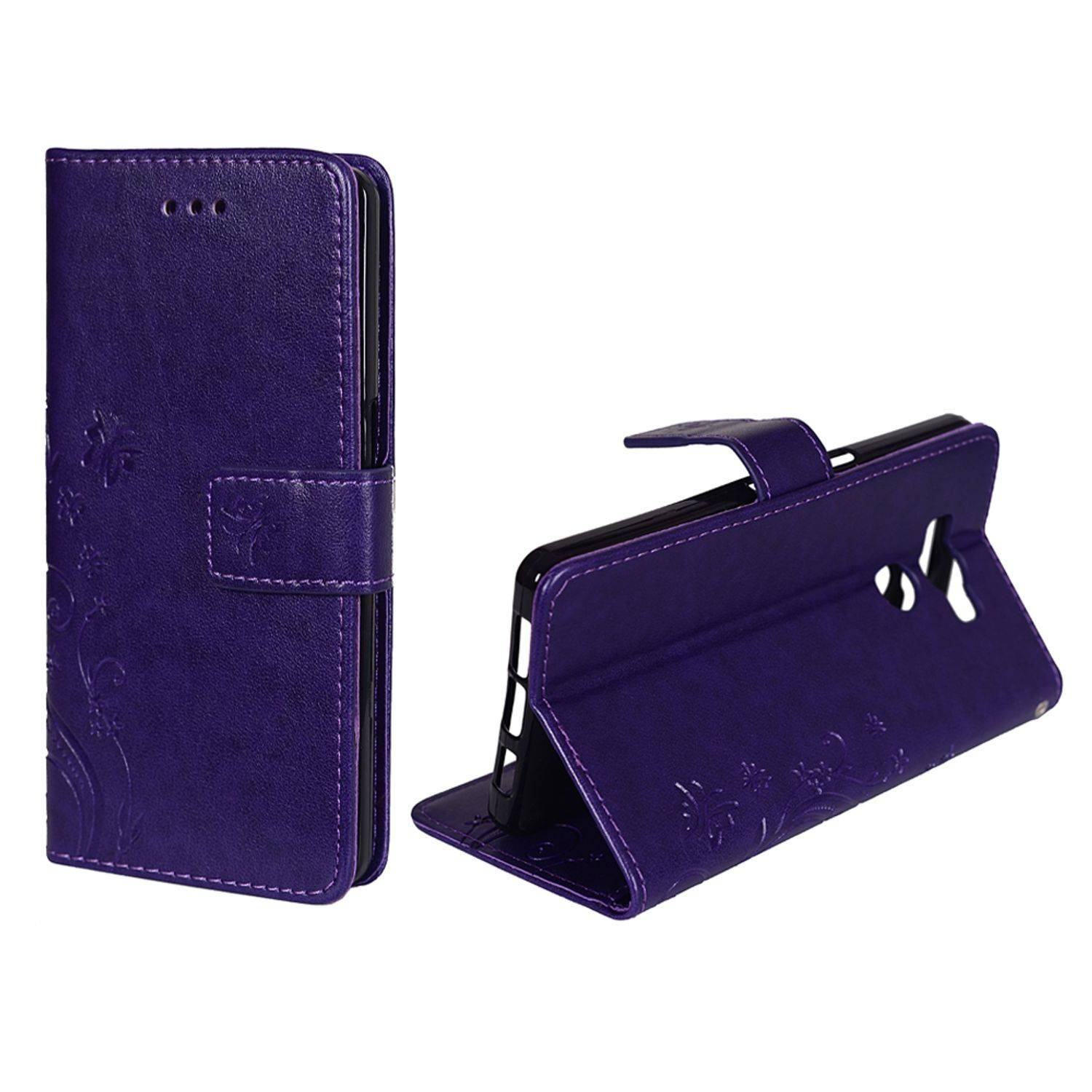 Elephone P9000 Handyhülle Bookcover Violett