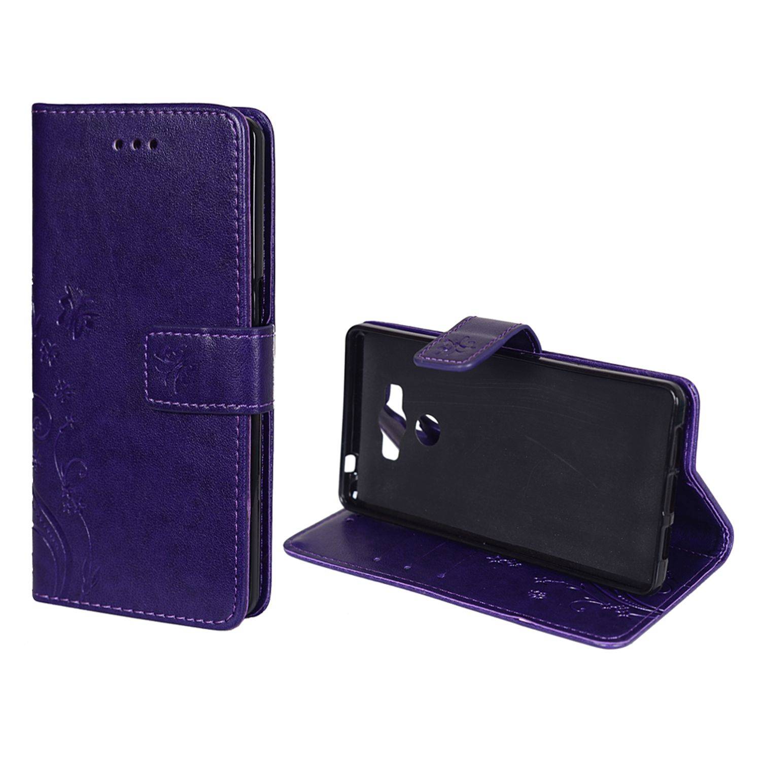 Elephone P9000 Handyhülle Bookcover Violett
