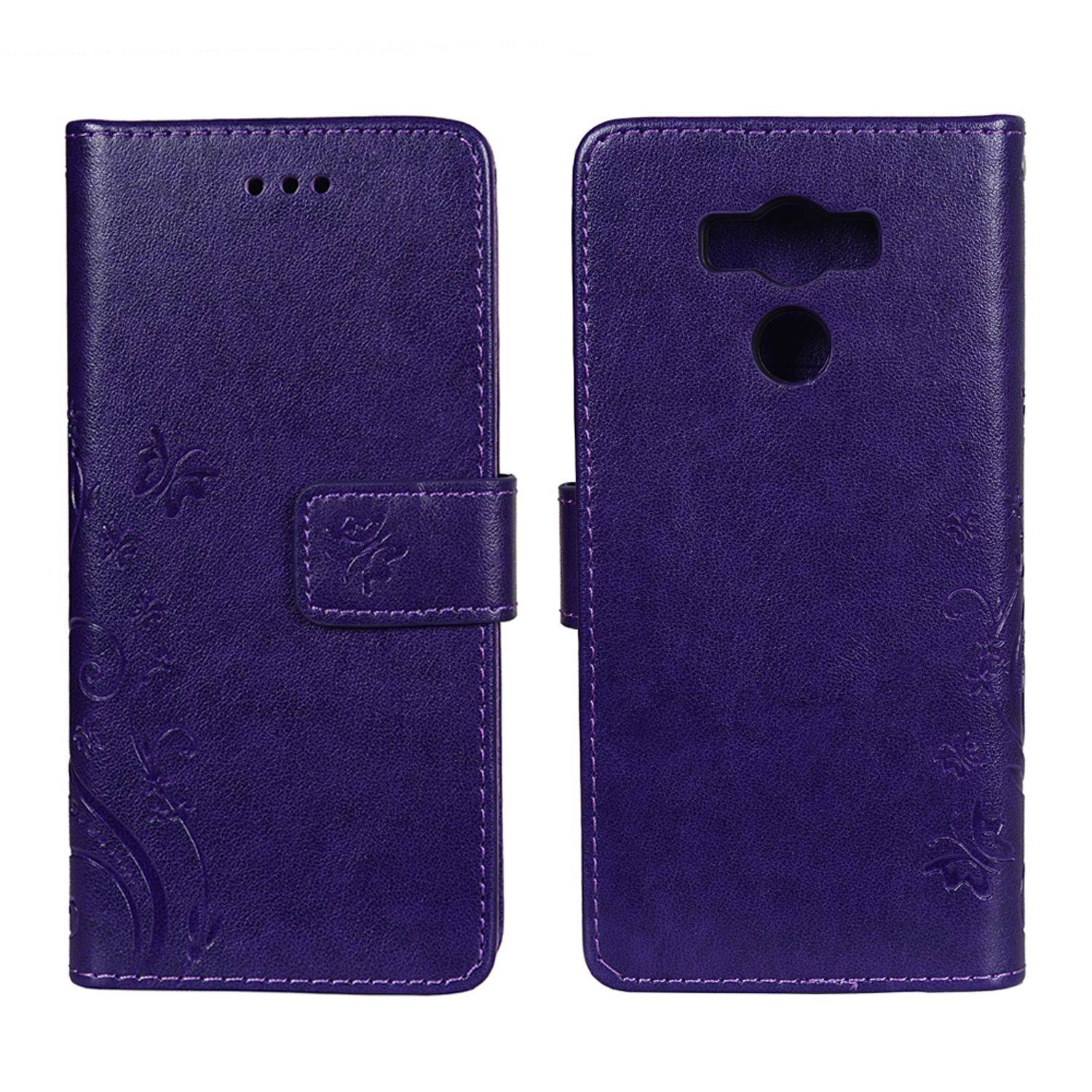 Elephone P9000 Handyhülle Bookcover Violett