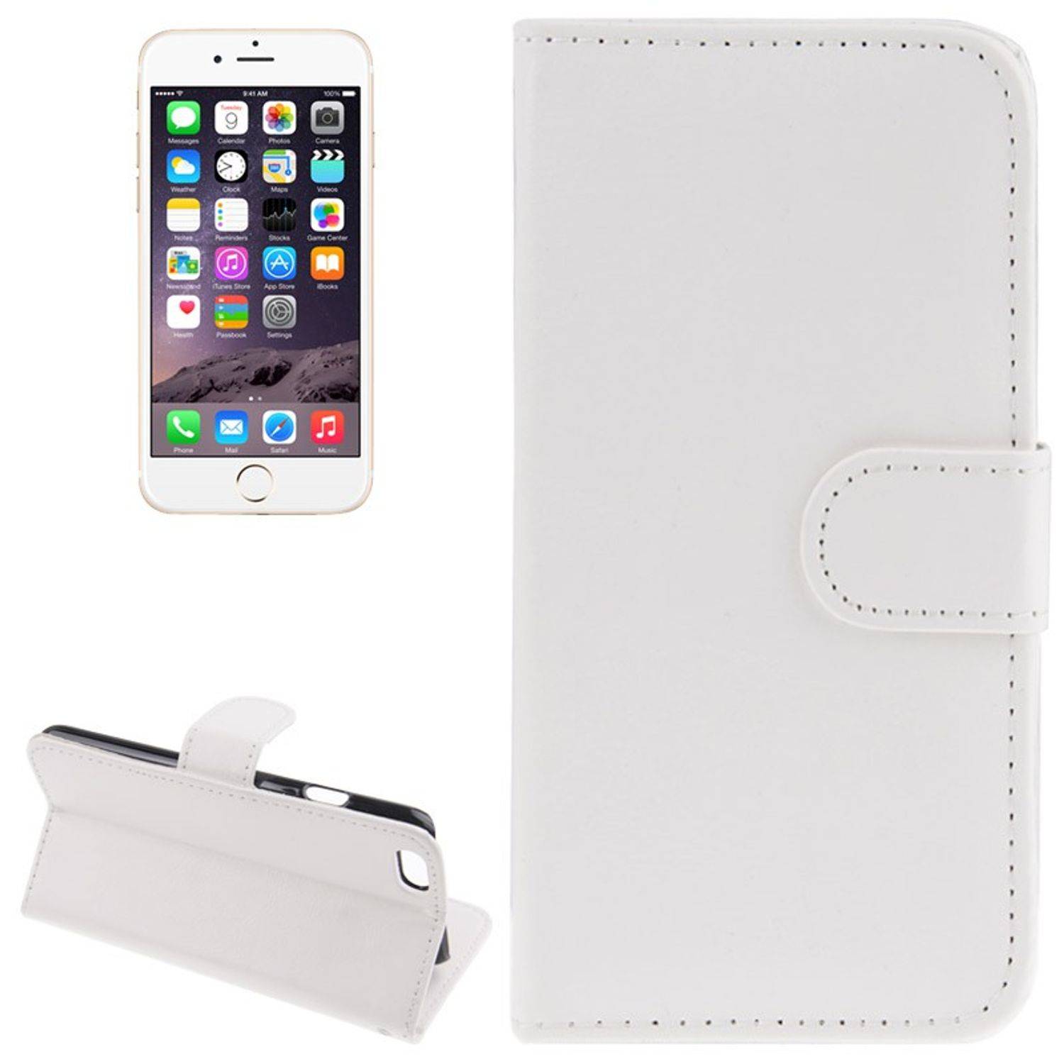 Apple iPhone 6 / 6s Handyhülle Backcover Weiß