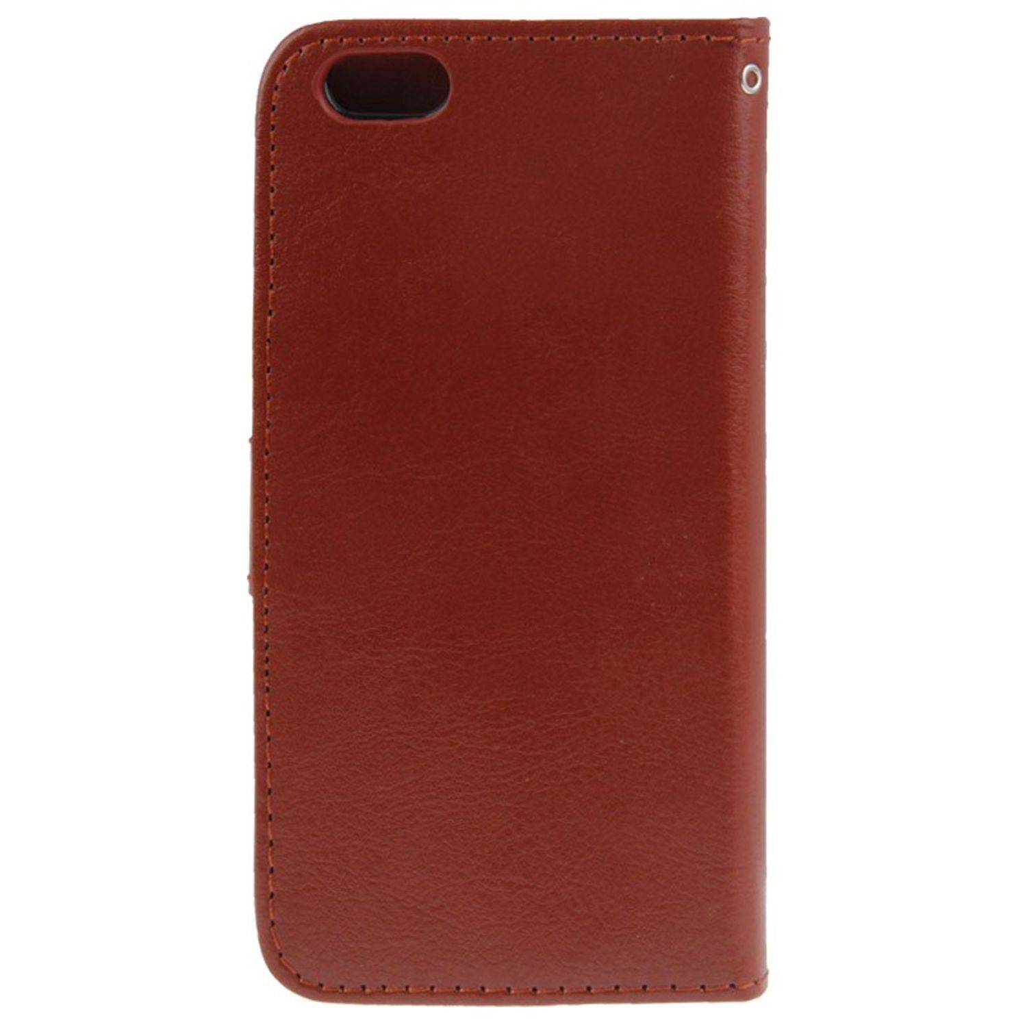 Apple iPhone 6 / 6s Handyhülle Backcover Braun