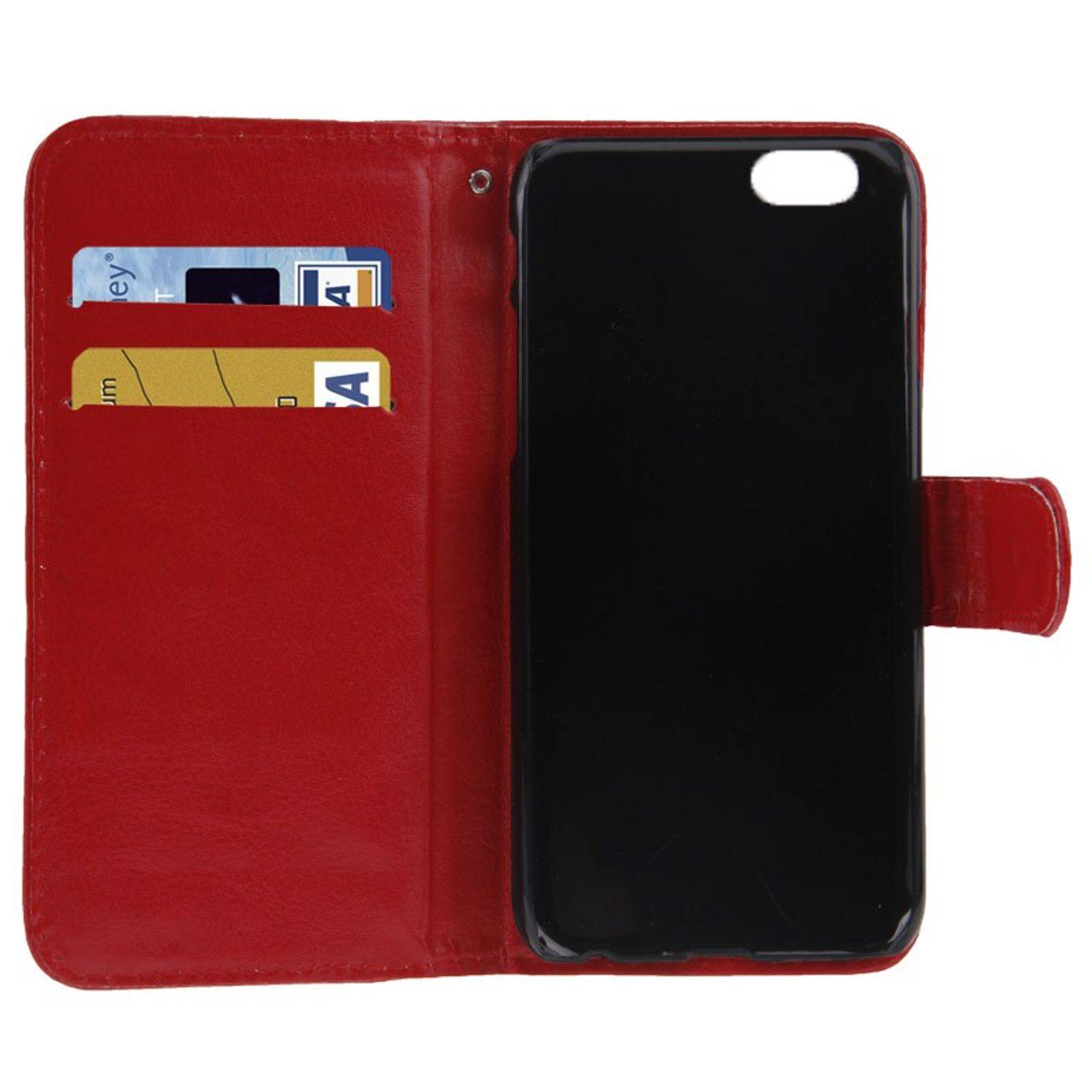Apple IPhone 6 Plus / 6s Plus Handyhülle Backcover Schwarz