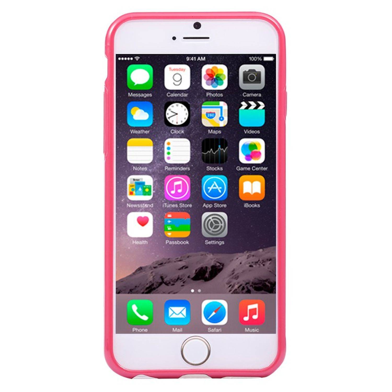 Apple iPhone 6 / 6s Handyhülle Backcover Rosa