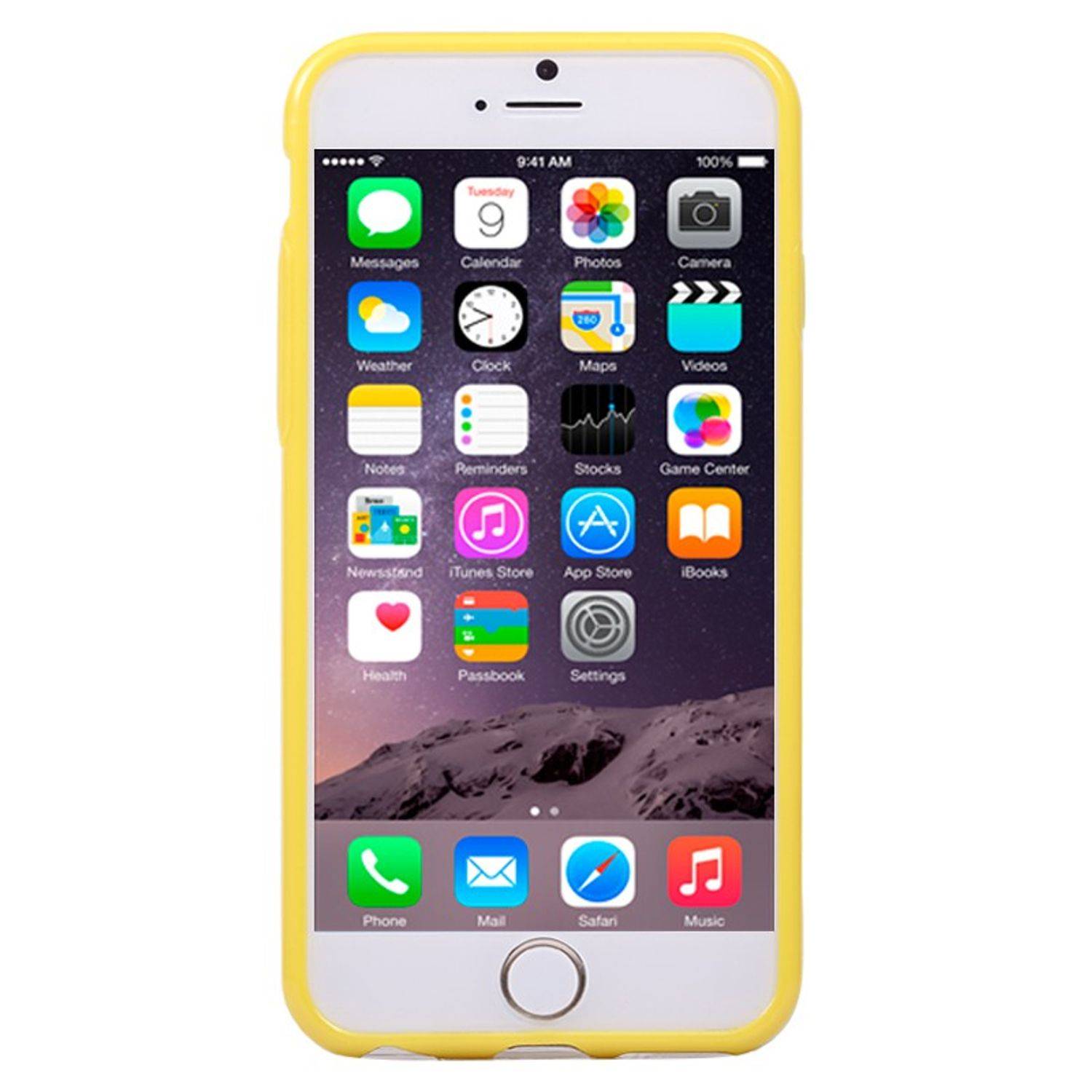 Apple iPhone 6 / 6s Handyhülle Backcover Gelb