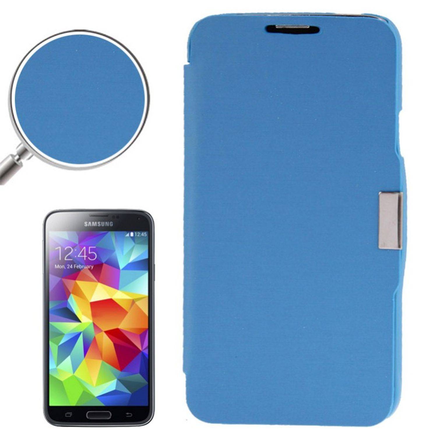 Samsung Galaxy S5 Mini Handyhülle Backcover Blau