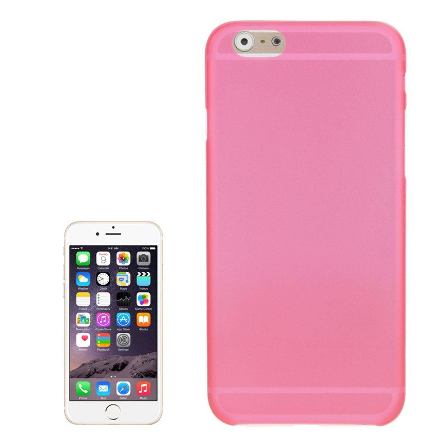 Apple IPhone 6 Plus / 6s Plus Handyhülle Backcover Rosa