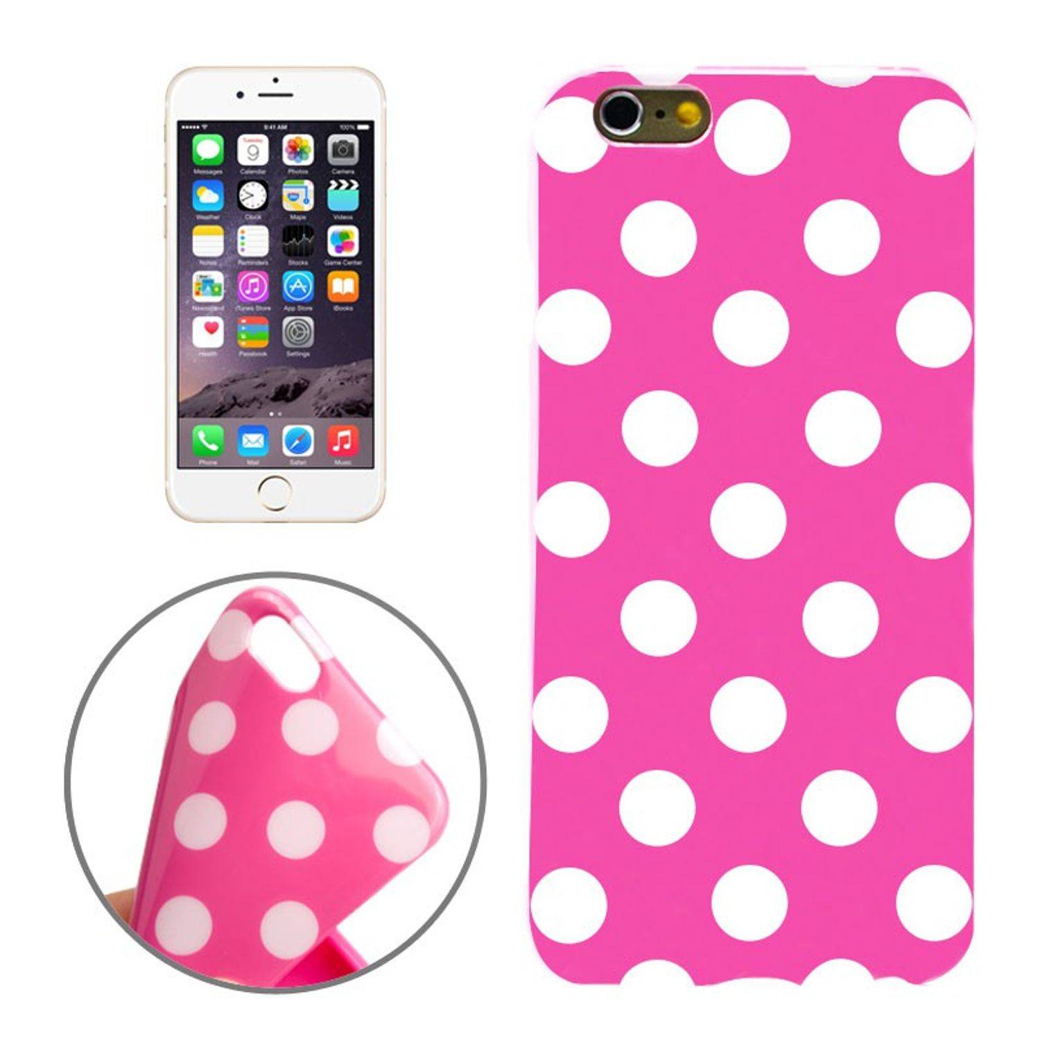 Apple iPhone 6 / 6s Handyhülle Backcover Rosa