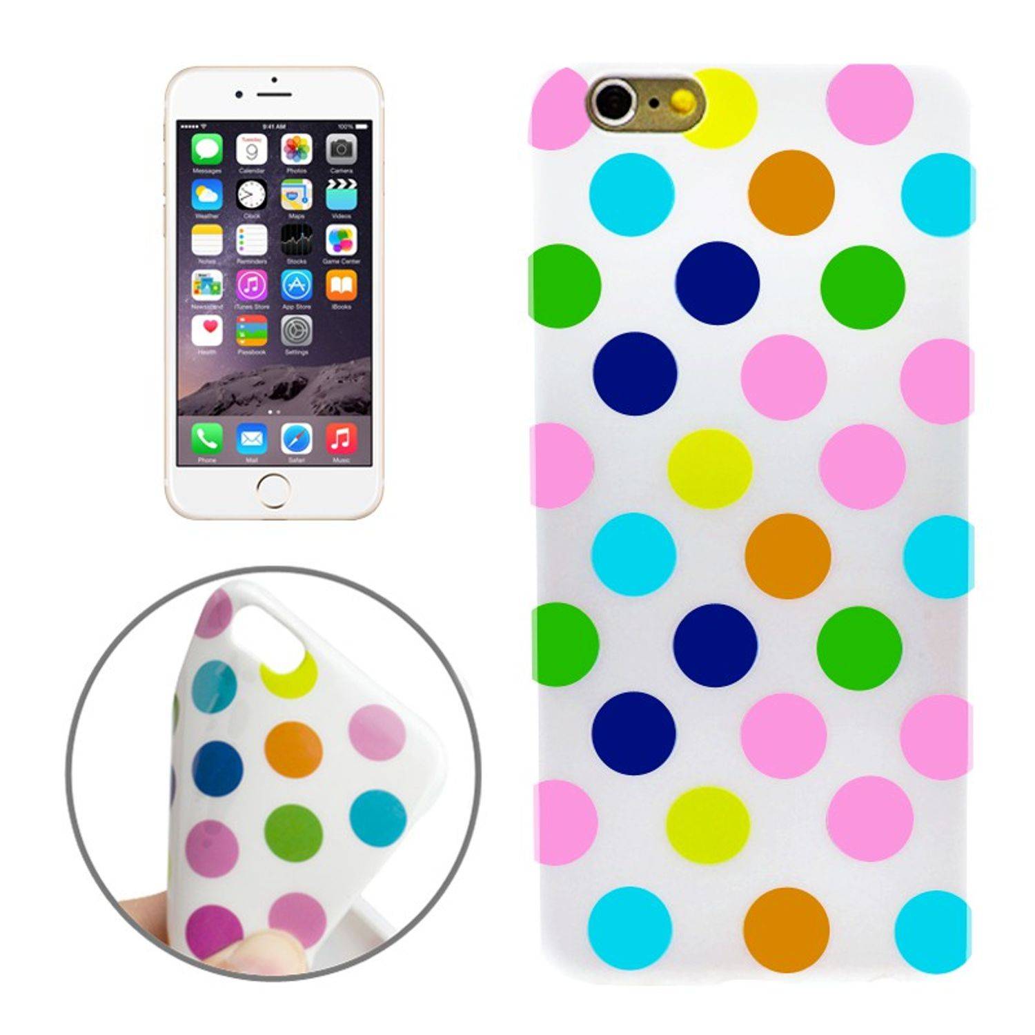 Apple iPhone 6 / 6s Handyhülle Backcover Weiß