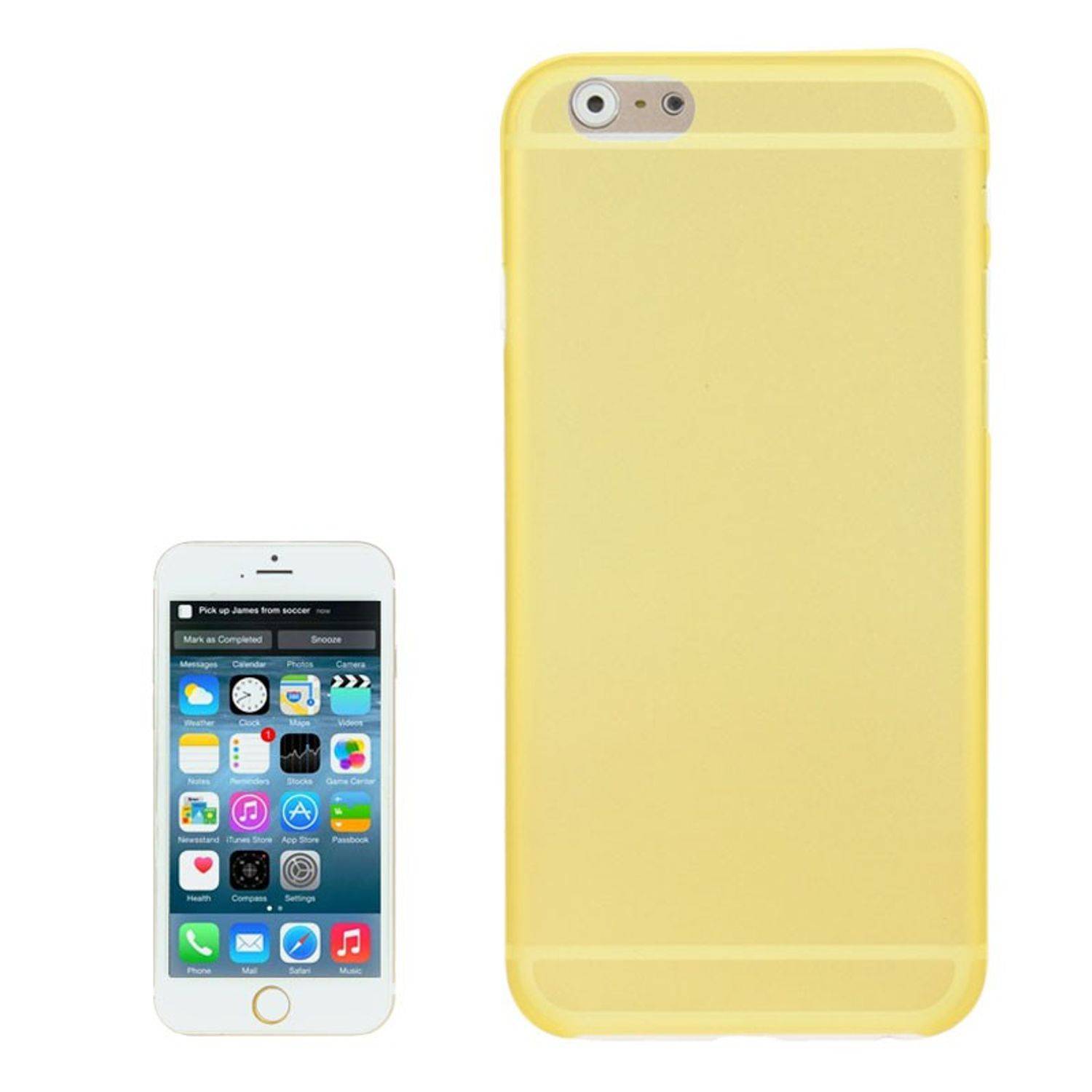 Apple iPhone 6 / 6s Handyhülle Backcover Gelb