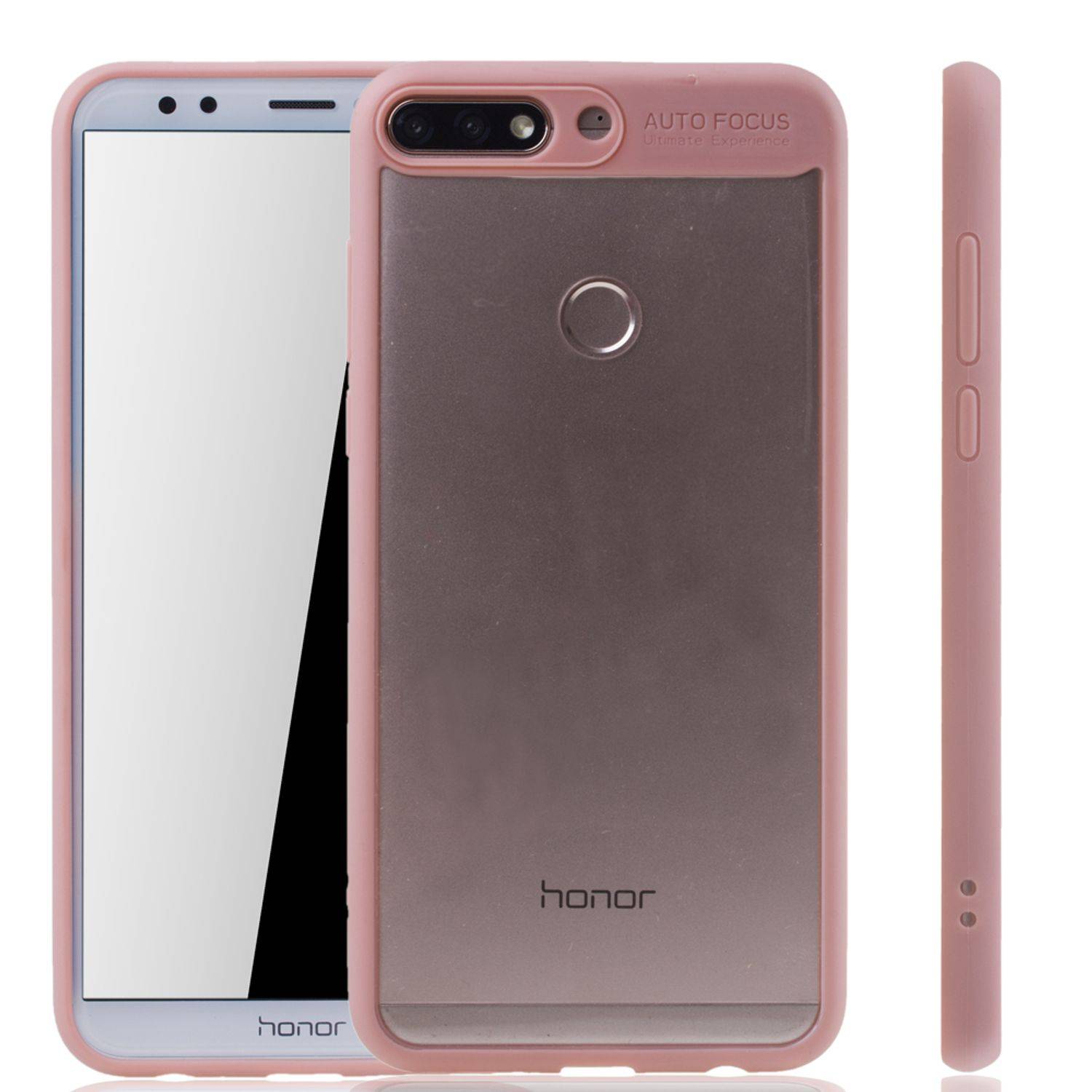 Huawei Honor 7C Handyhülle Backcover Rosa