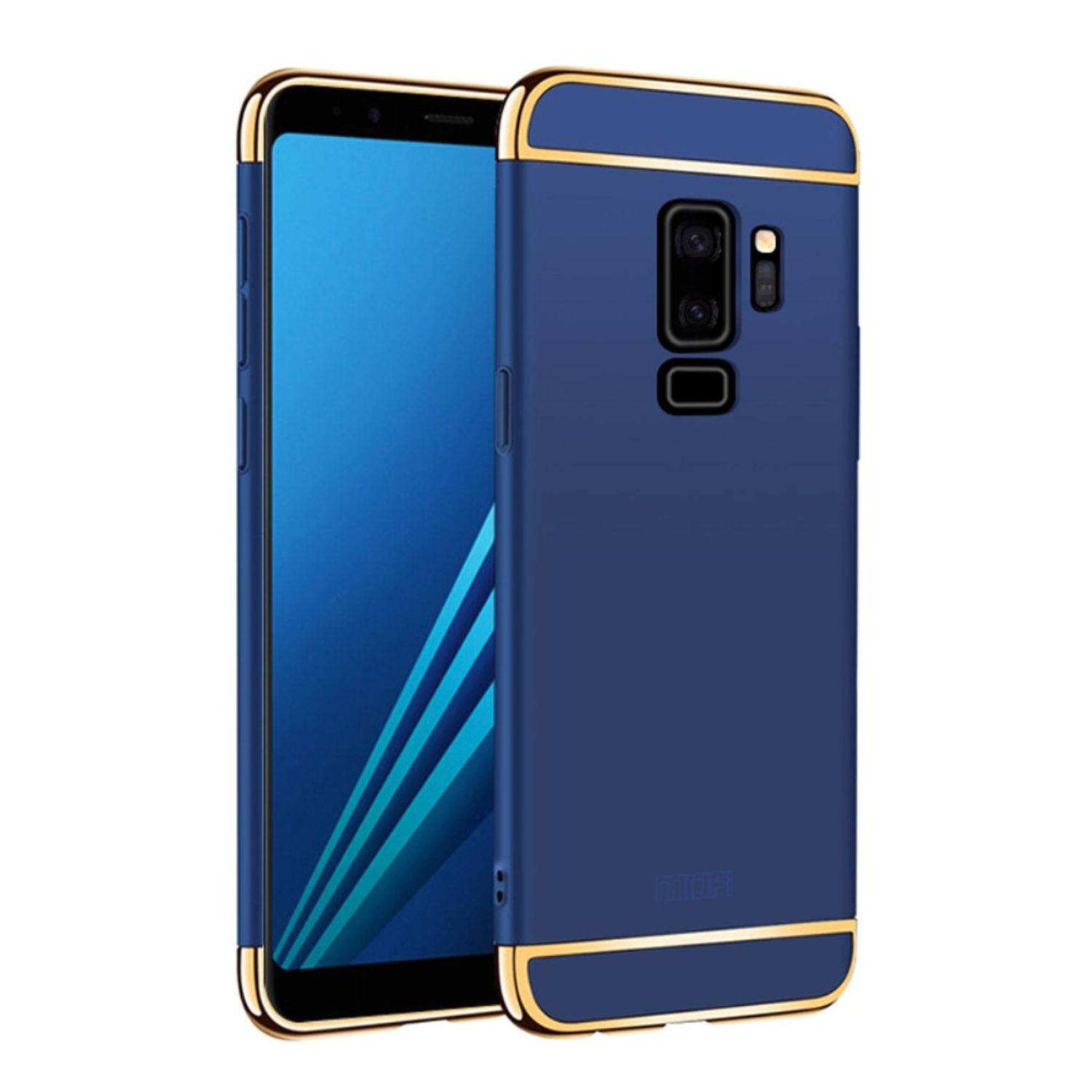 Samsung Galaxy S9 Plus Handyhülle Backcover Blau