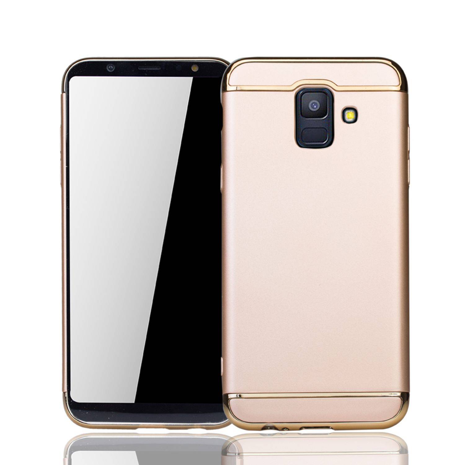 Samsung Galaxy A6 (2018) Handyhülle Backcover Gold