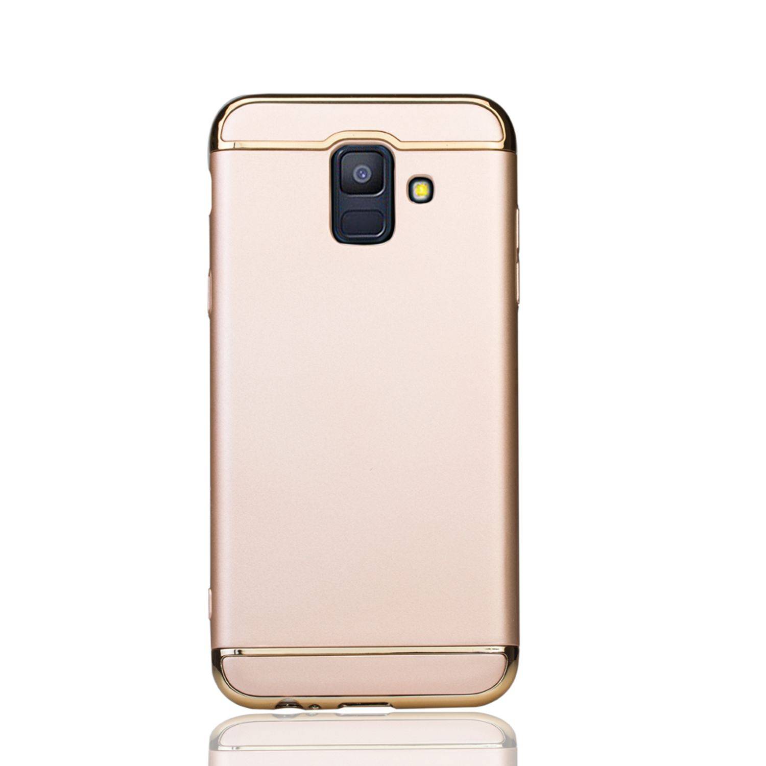 Samsung Galaxy A6 (2018) Handyhülle Backcover Gold