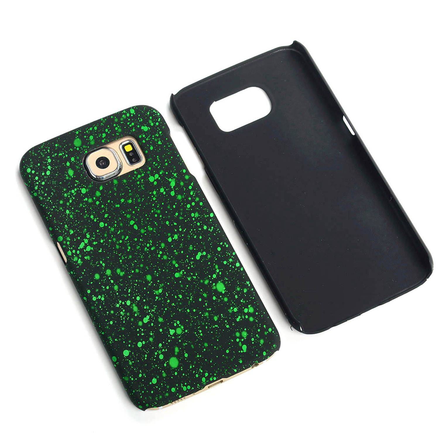 Samsung Galaxy S6 Handyhülle Backcover Schwarz