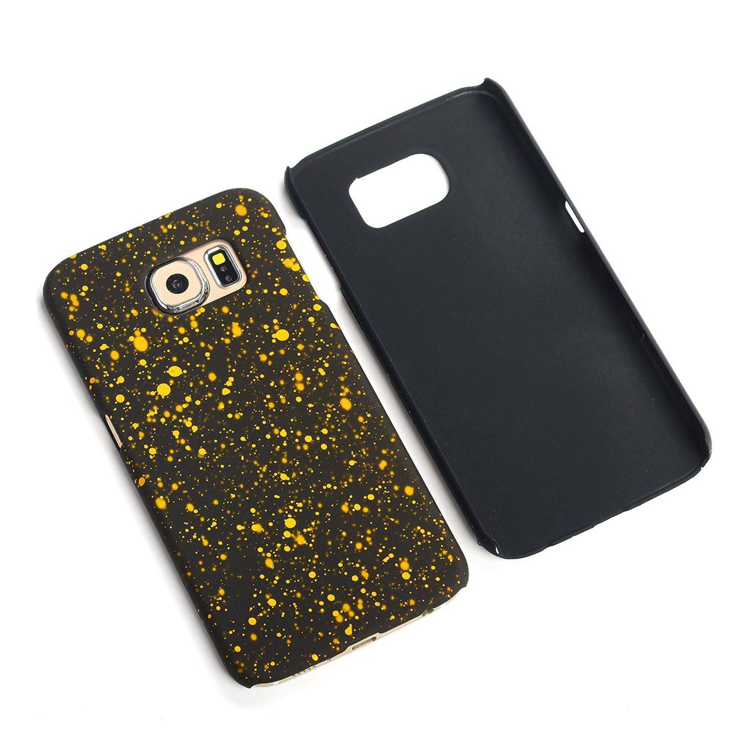 Samsung Galaxy S6 Handyhülle Backcover Schwarz