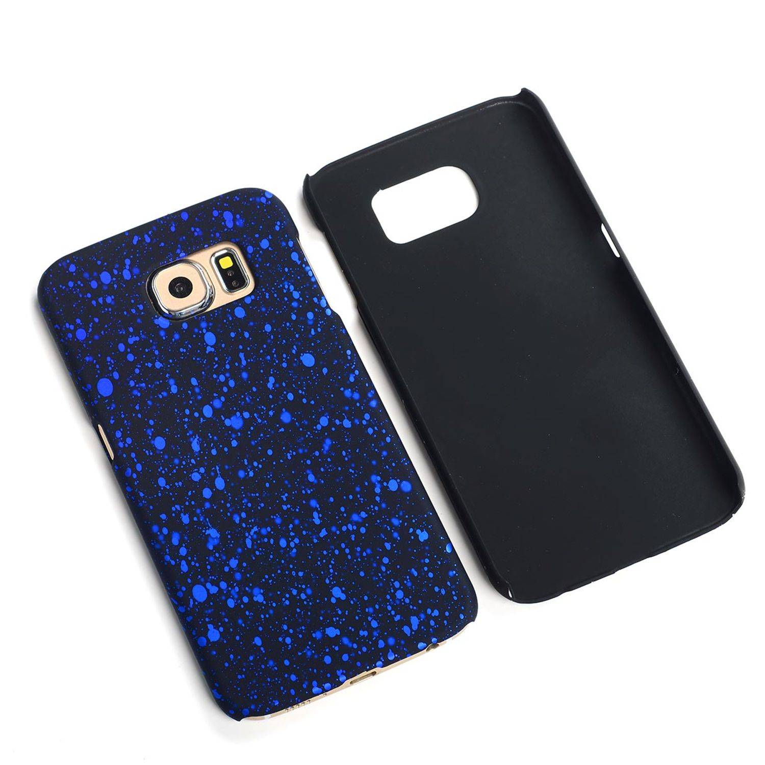 Samsung Galaxy S6 Handyhülle Backcover Schwarz