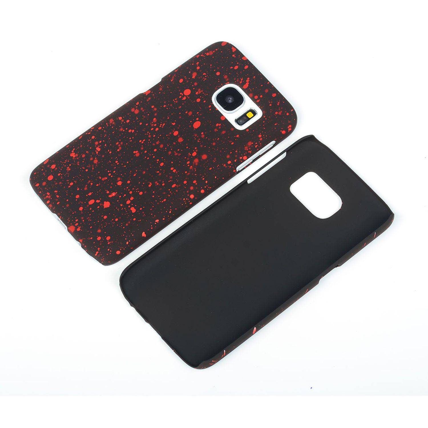 Samsung Galaxy S7 Handyhülle Backcover Schwarz