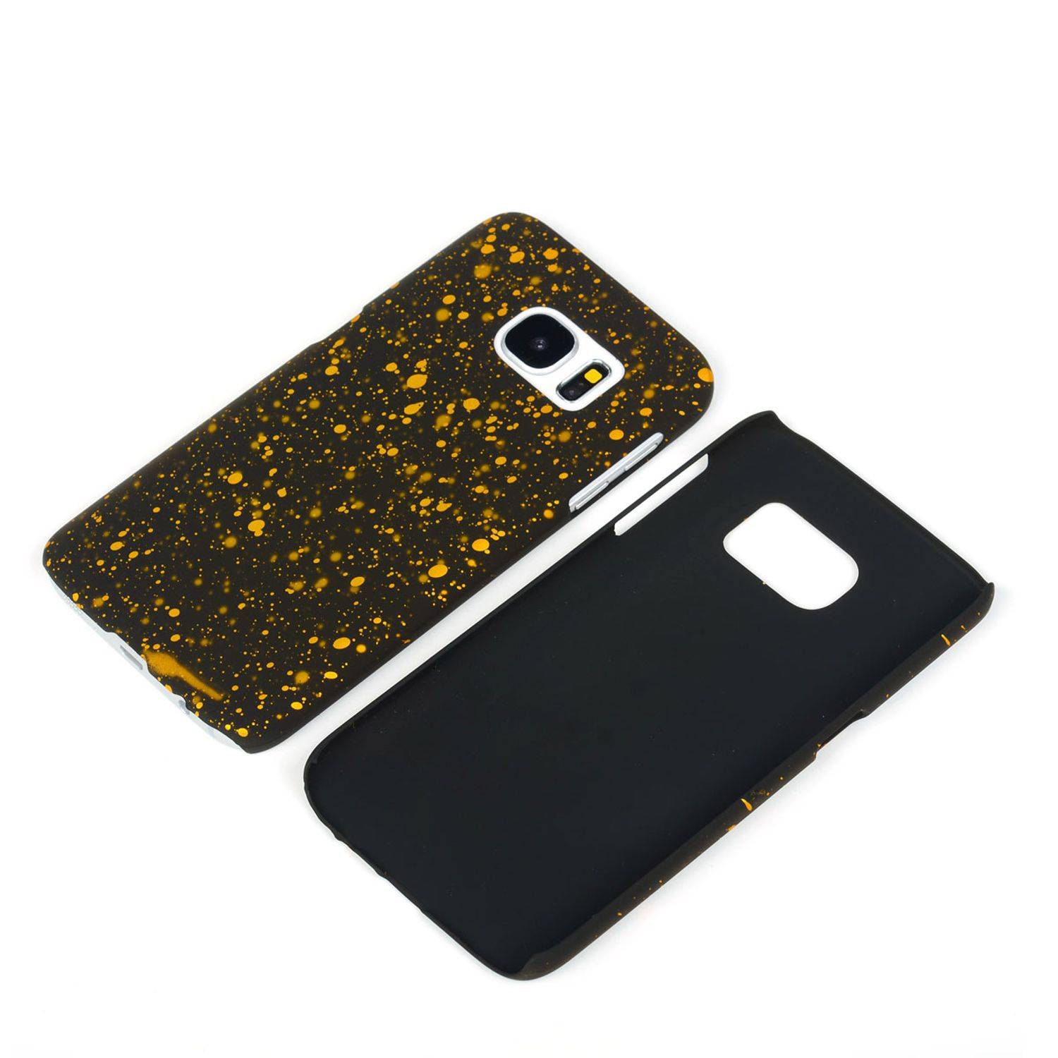 Samsung Galaxy S7 Handyhülle Backcover Schwarz