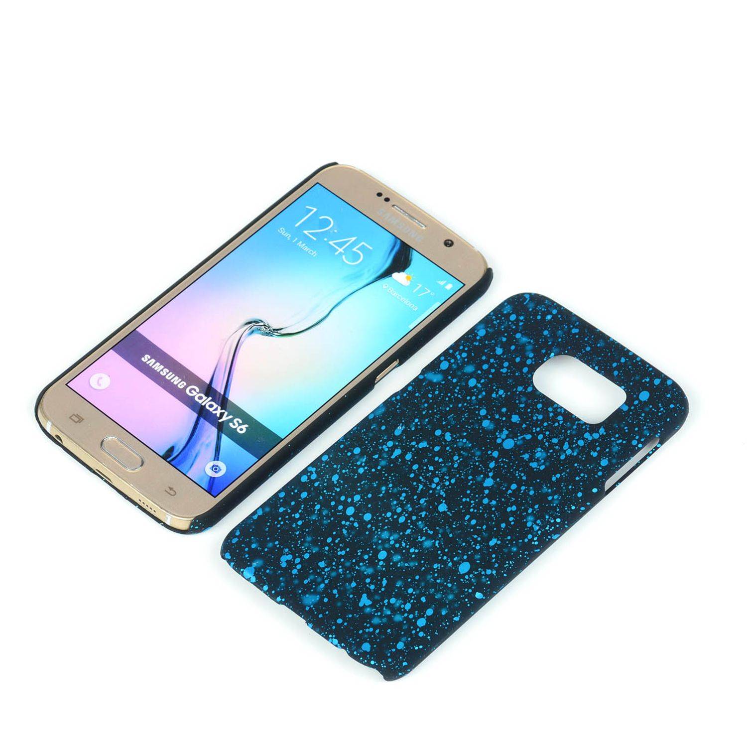 Samsung Galaxy S7 Handyhülle Backcover Schwarz