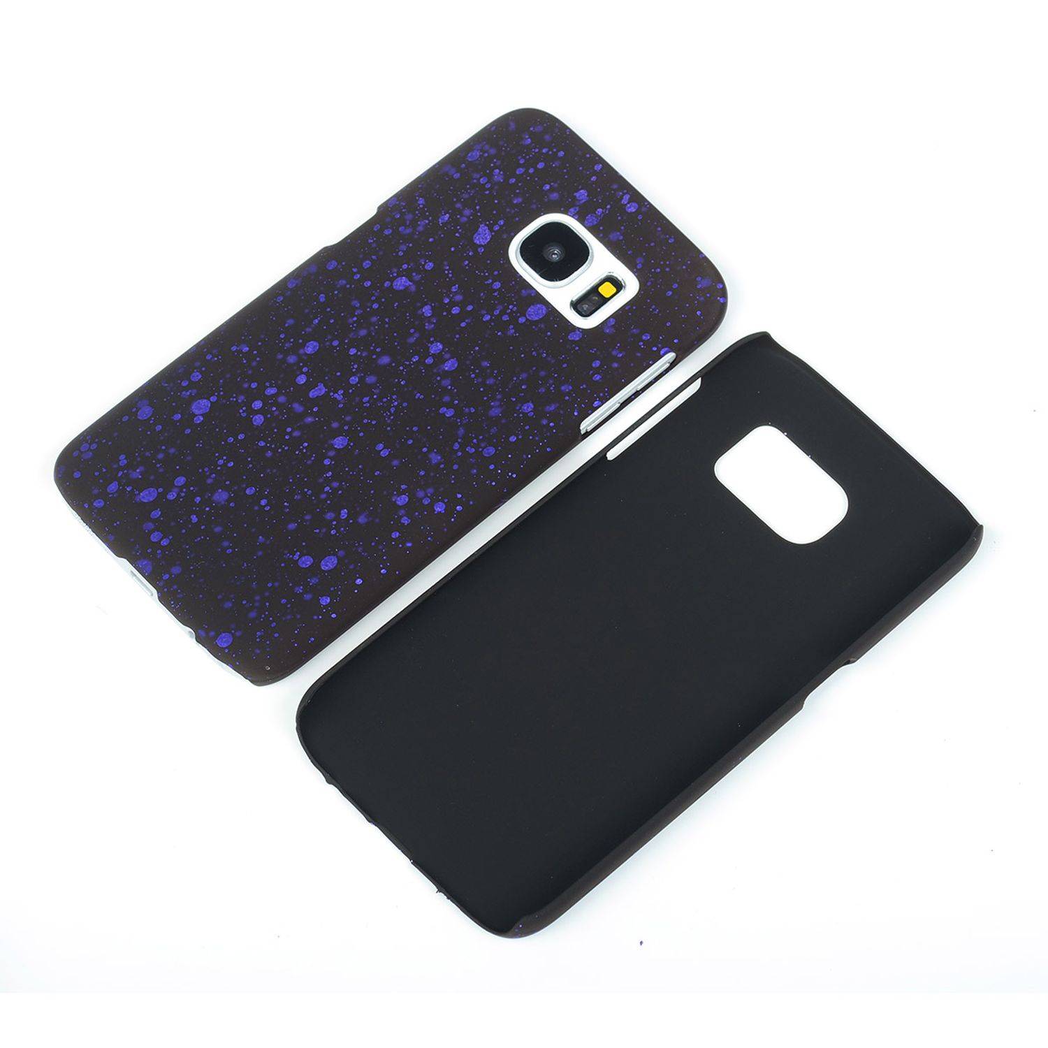 Samsung Galaxy S7 Handyhülle Backcover Schwarz