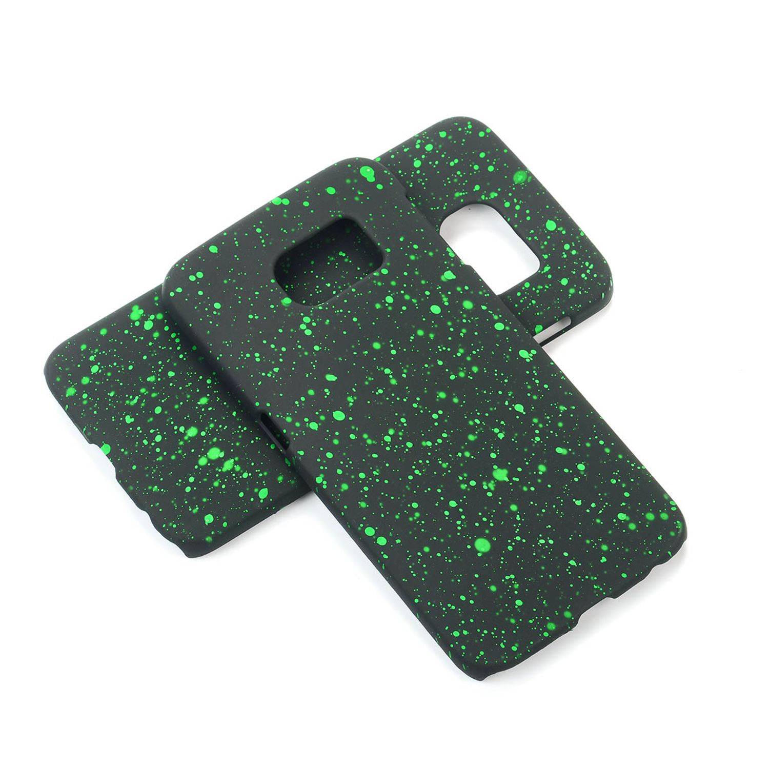 Samsung Galaxy S6 Edge Handyhülle Backcover Schwarz