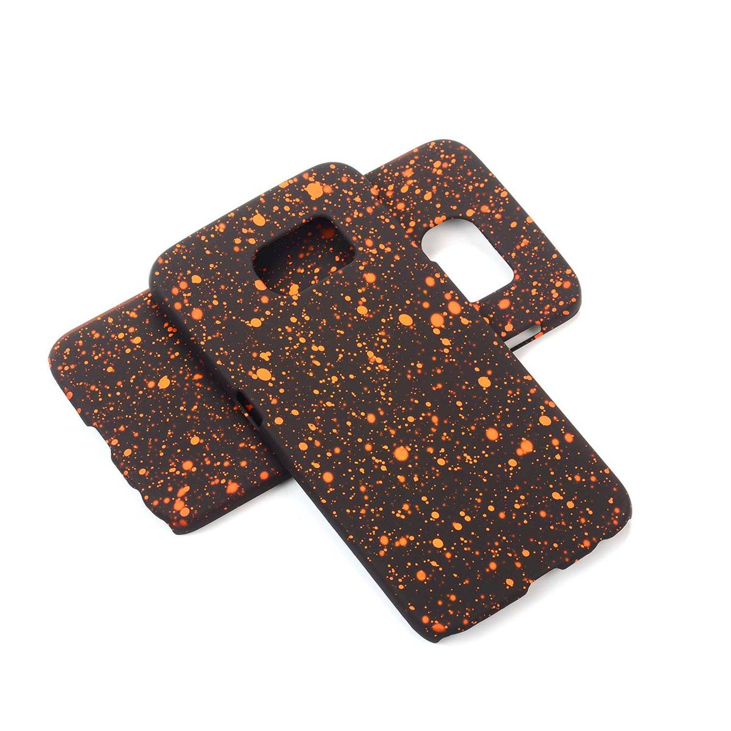 Samsung Galaxy S6 Edge Handyhülle Backcover Schwarz