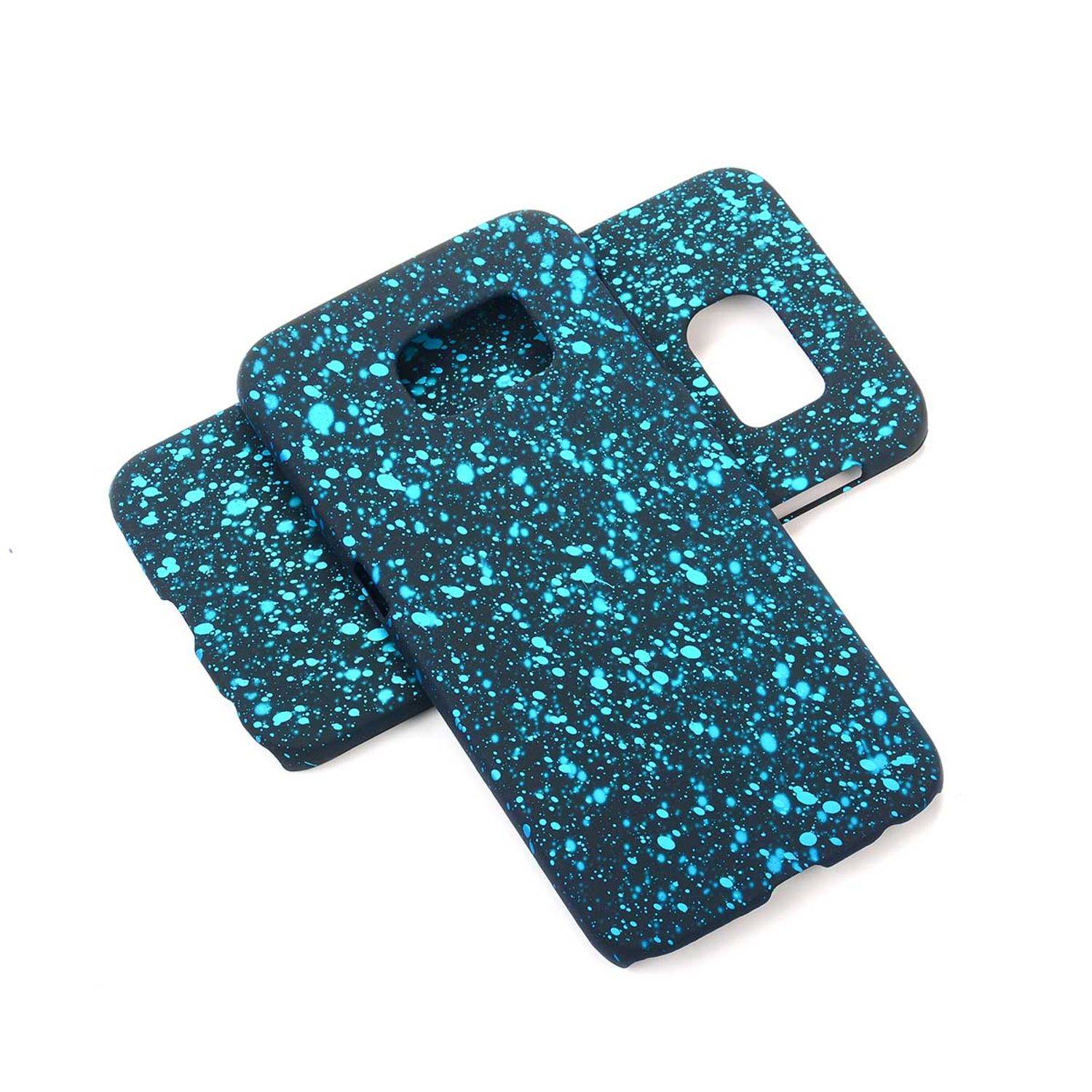Samsung Galaxy S6 Edge Handyhülle Backcover Schwarz