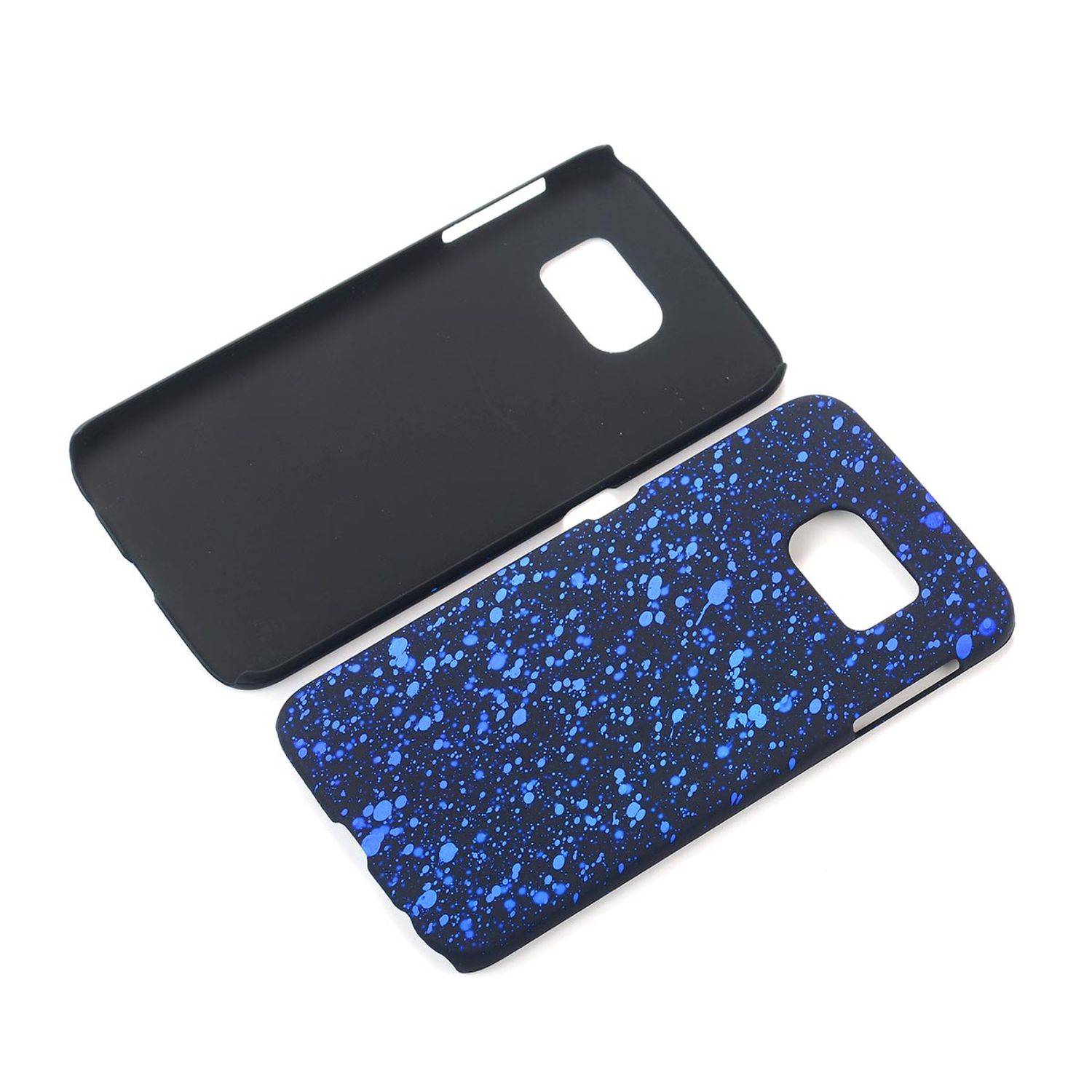 Samsung Galaxy S6 Edge Handyhülle Backcover Schwarz