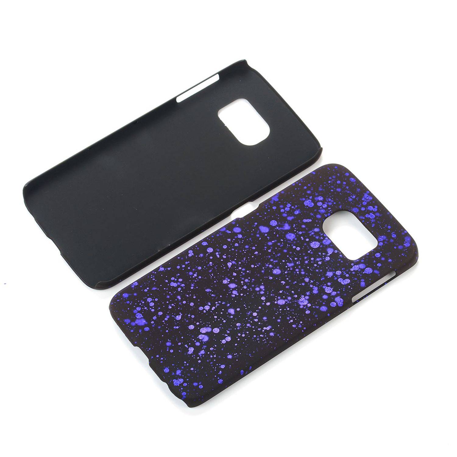 Samsung Galaxy S6 Edge Handyhülle Backcover Schwarz