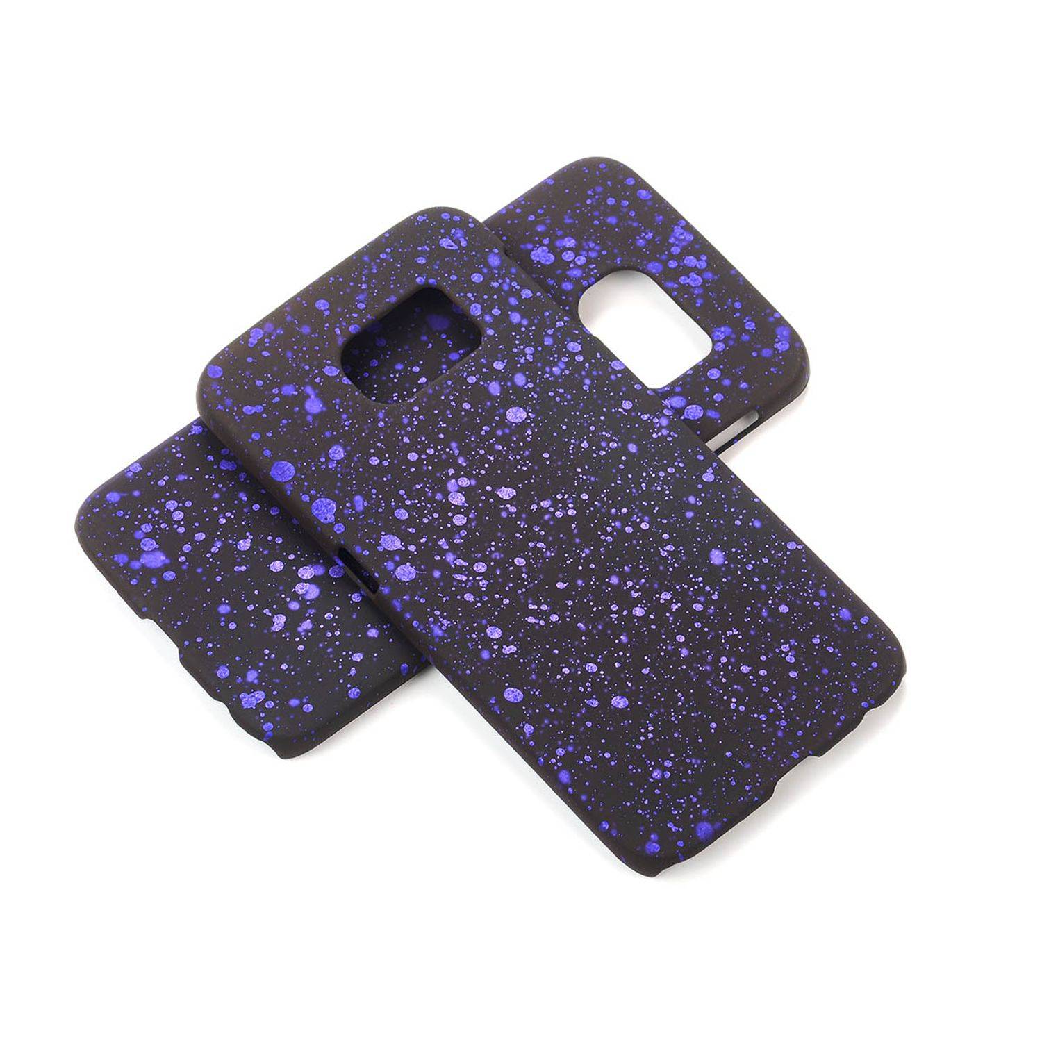 Samsung Galaxy S6 Edge Handyhülle Backcover Schwarz