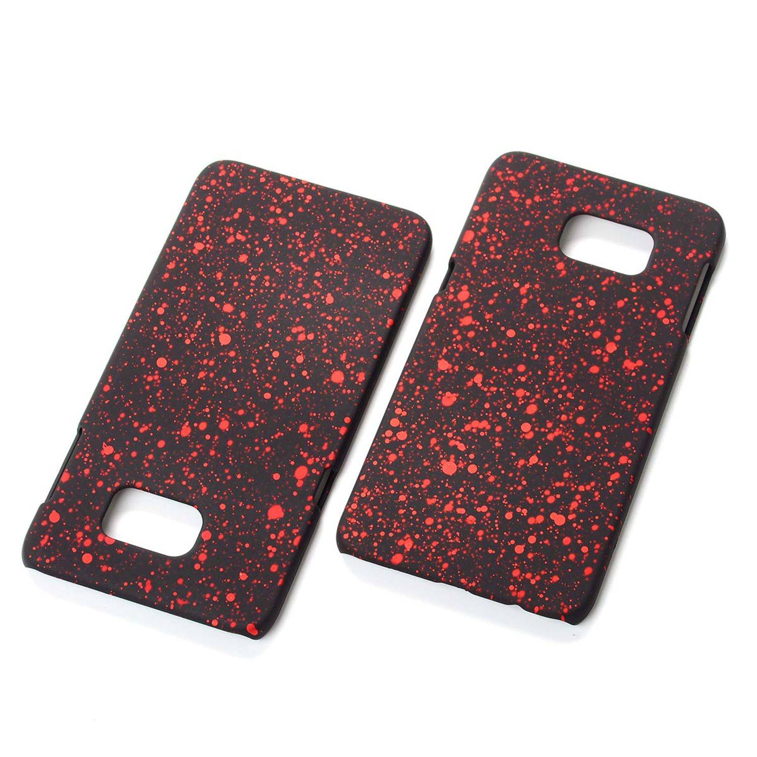 Samsung Galaxy S6 Edge Plus Handyhülle Backcover Schwarz