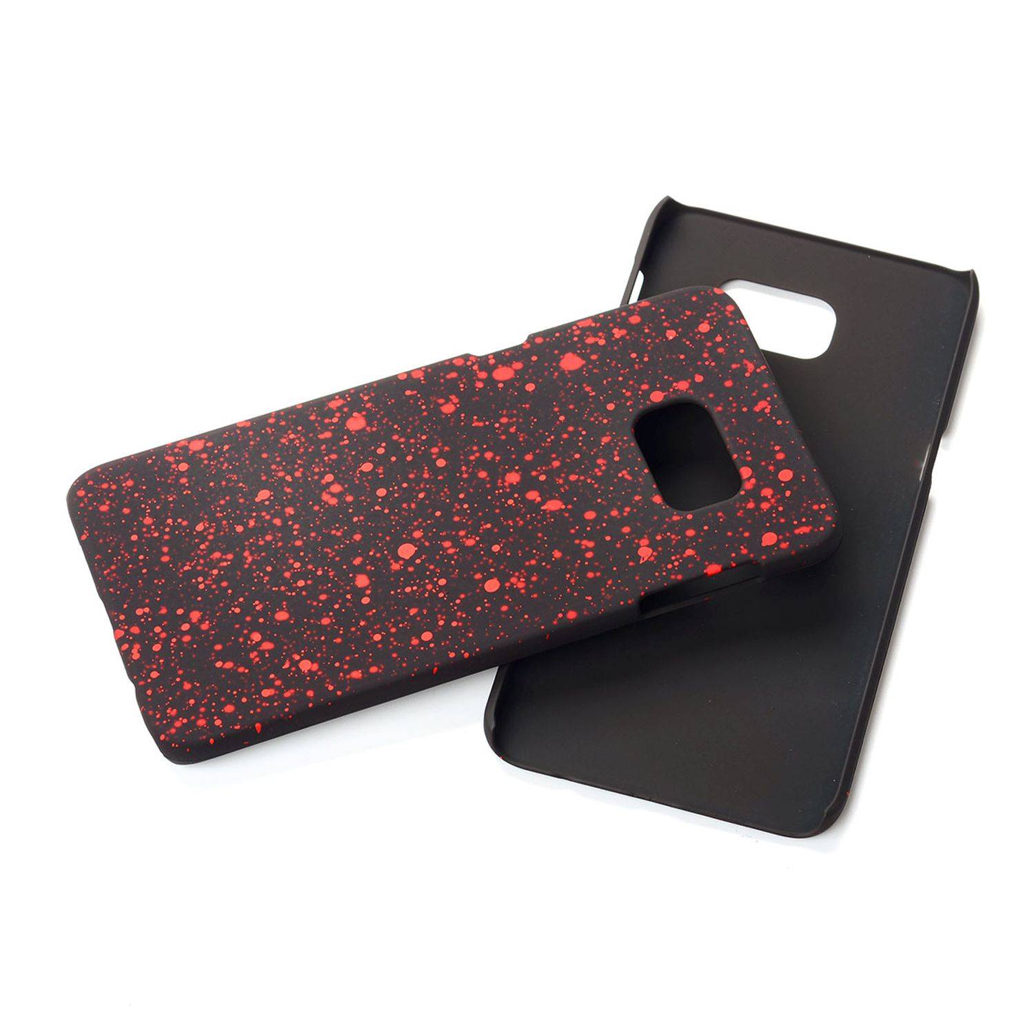 Samsung Galaxy S6 Edge Plus Handyhülle Backcover Schwarz