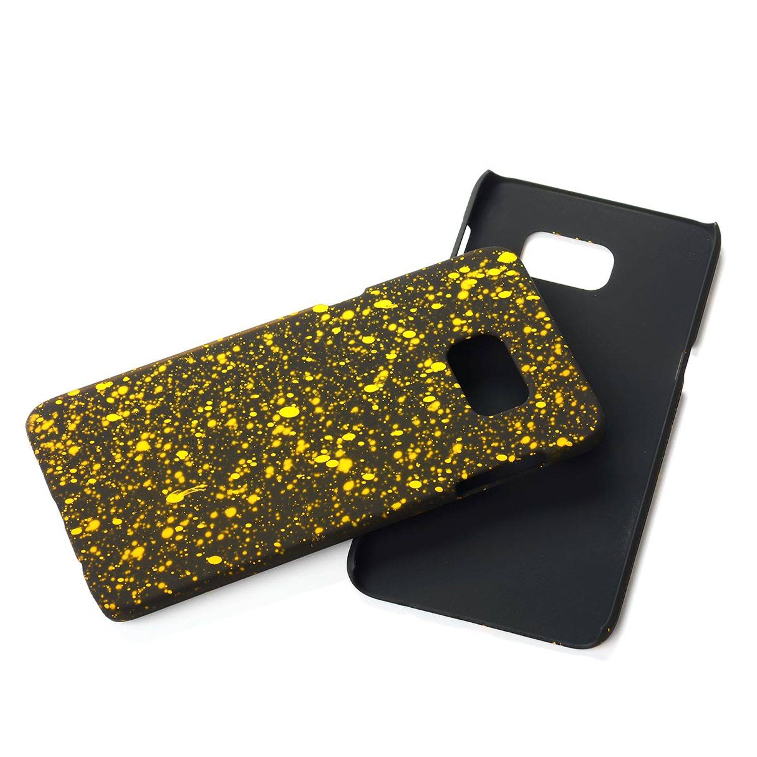 Samsung Galaxy S6 Edge Plus Handyhülle Backcover Schwarz