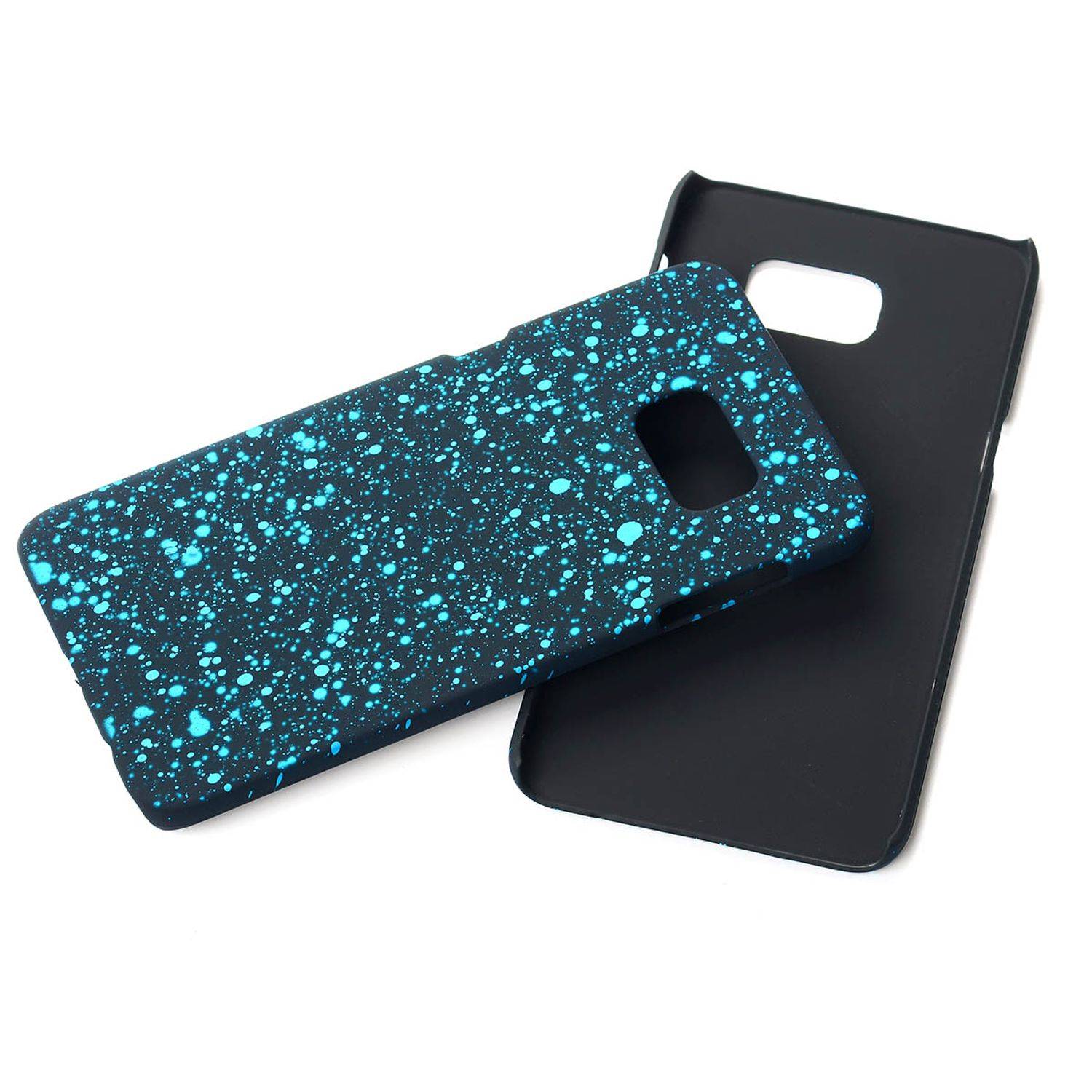 Samsung Galaxy S6 Edge Plus Handyhülle Backcover Schwarz