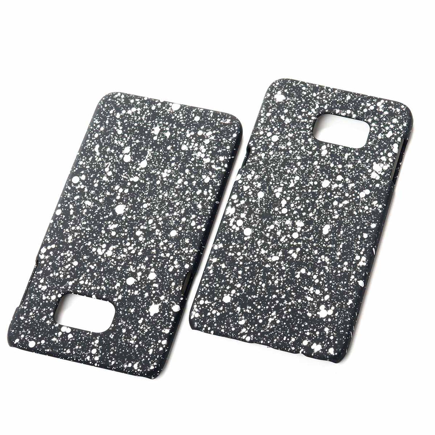 Samsung Galaxy S6 Edge Plus Handyhülle Backcover Schwarz