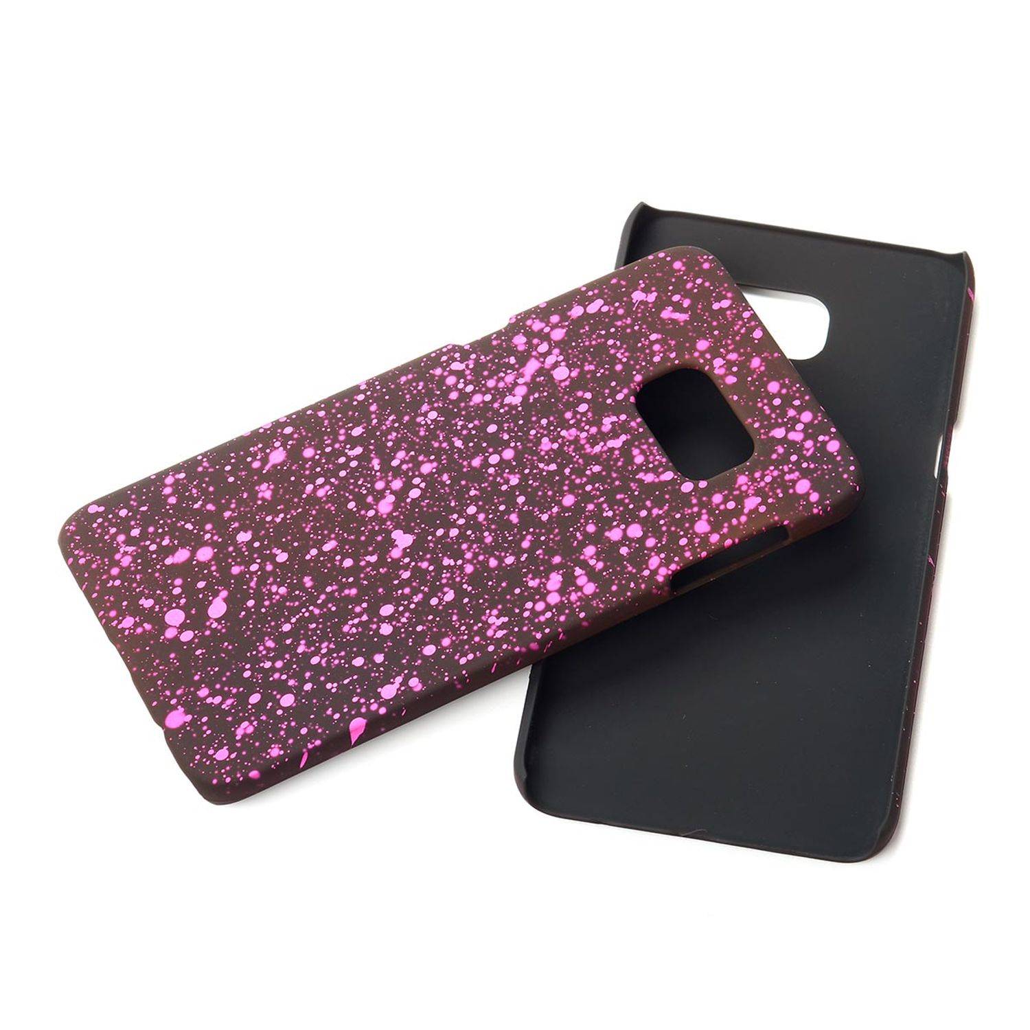 Samsung Galaxy S6 Edge Plus Handyhülle Backcover Schwarz