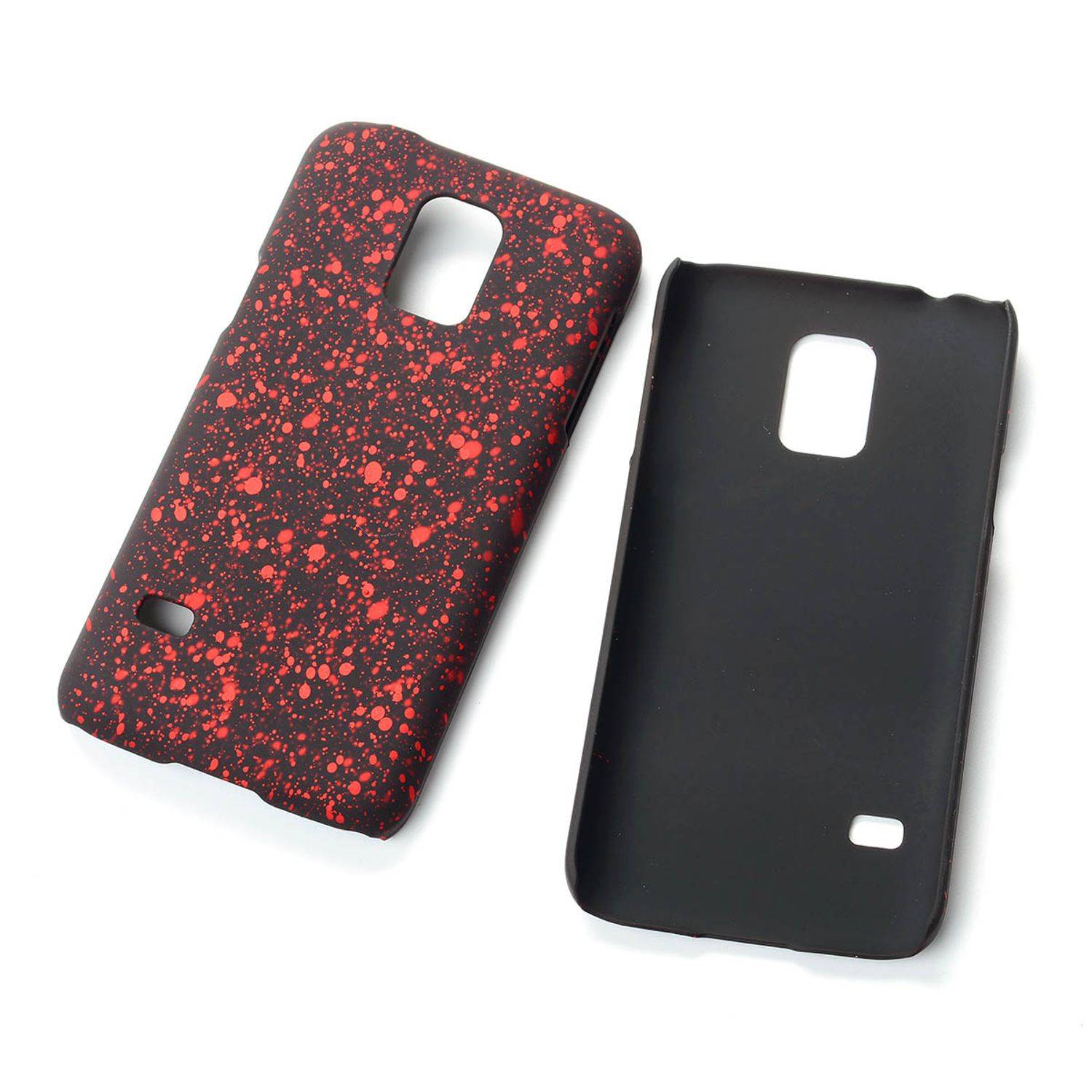 Samsung Galaxy S5 Mini Handyhülle Backcover Schwarz