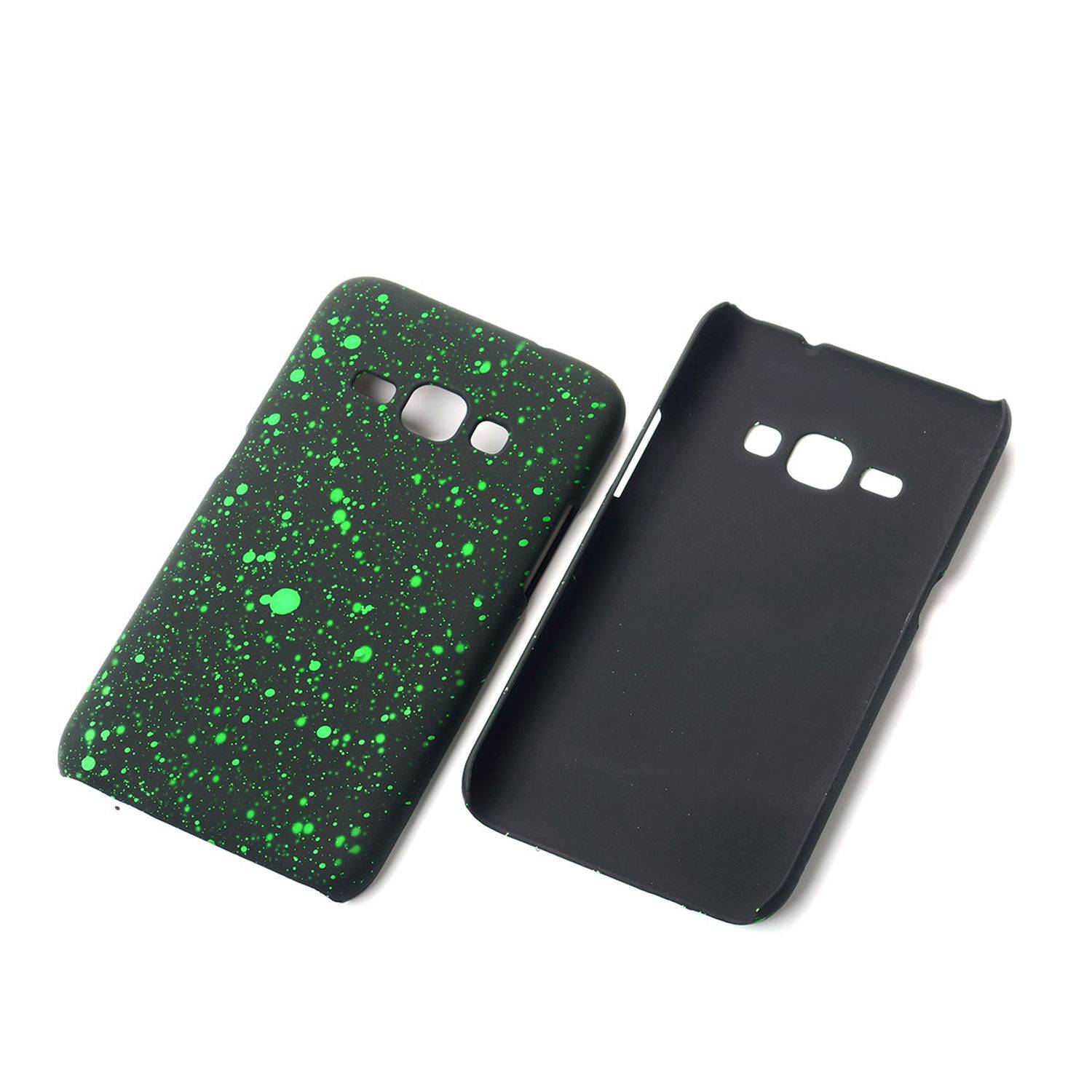 Samsung Galaxy J1 (2016) Handyhülle Backcover Schwarz