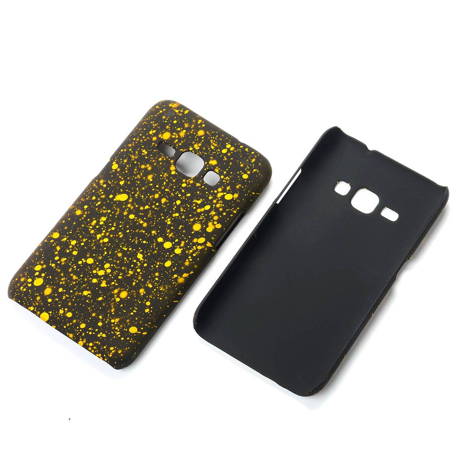 Samsung Galaxy J1 (2016) Handyhülle Backcover Schwarz