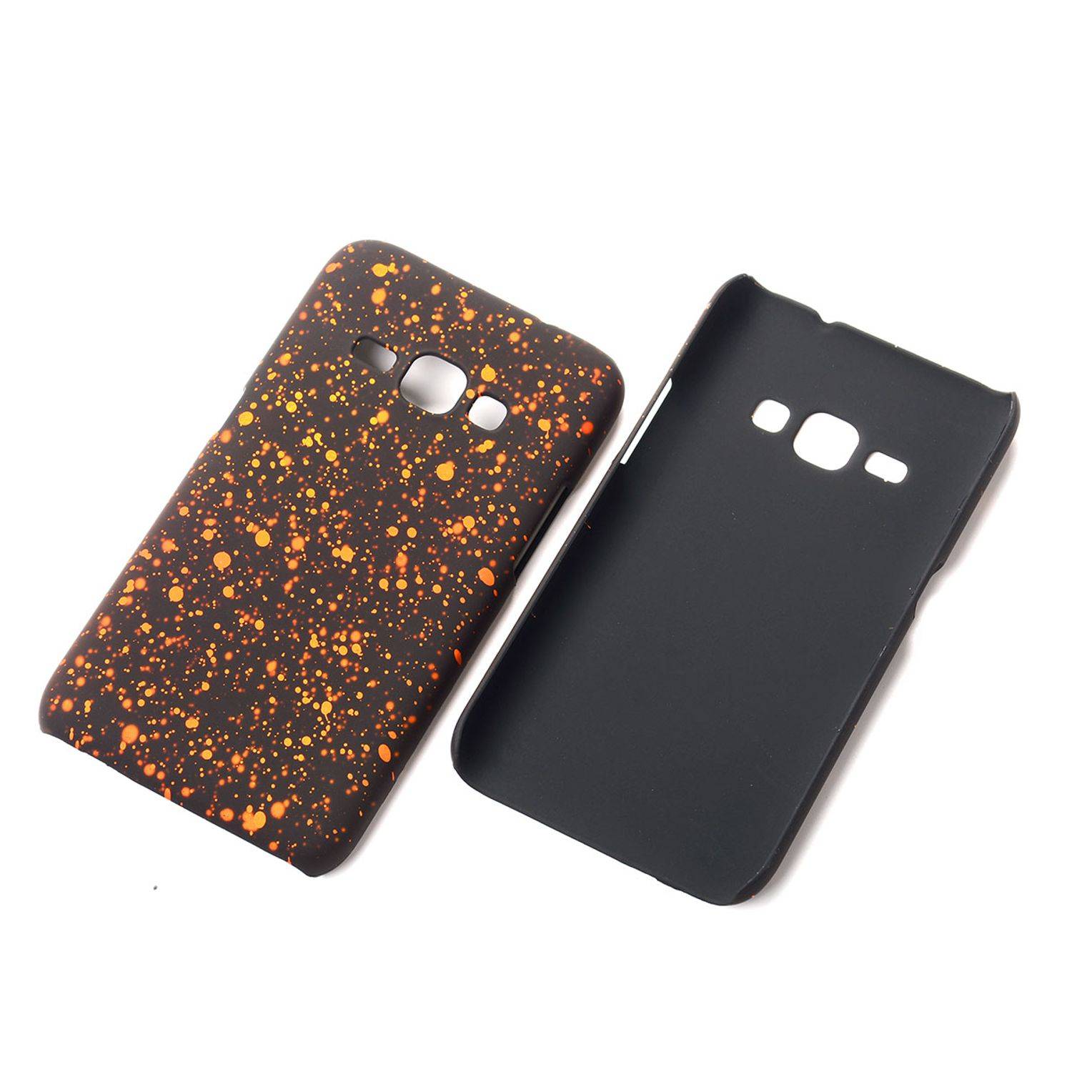 Samsung Galaxy J1 (2016) Handyhülle Backcover Schwarz