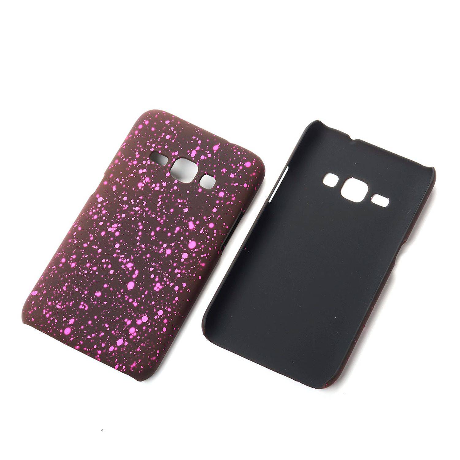 Samsung Galaxy J1 (2016) Handyhülle Backcover Schwarz