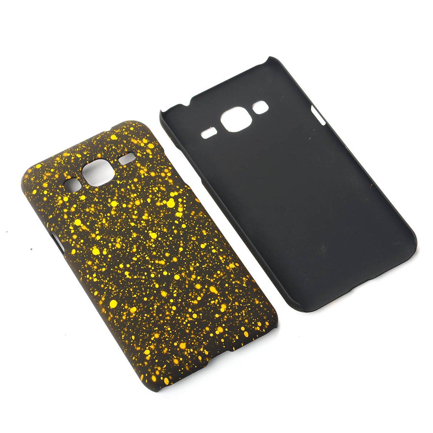 Samsung Galaxy J3 (2016) Handyhülle Backcover Schwarz