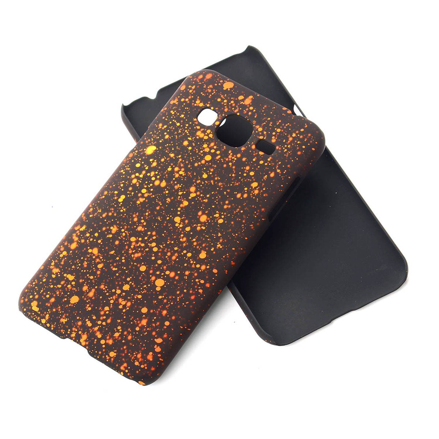 Samsung Galaxy J3 (2016) Handyhülle Backcover Schwarz