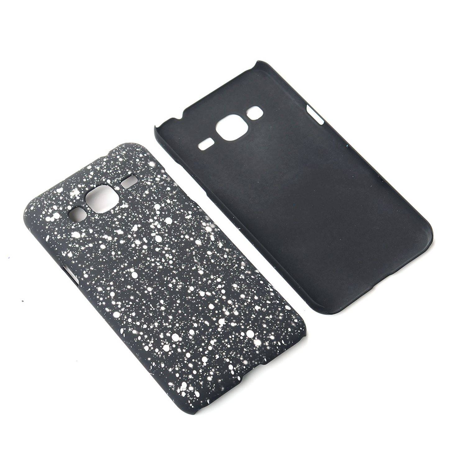 Samsung Galaxy J3 (2016) Handyhülle Backcover Schwarz